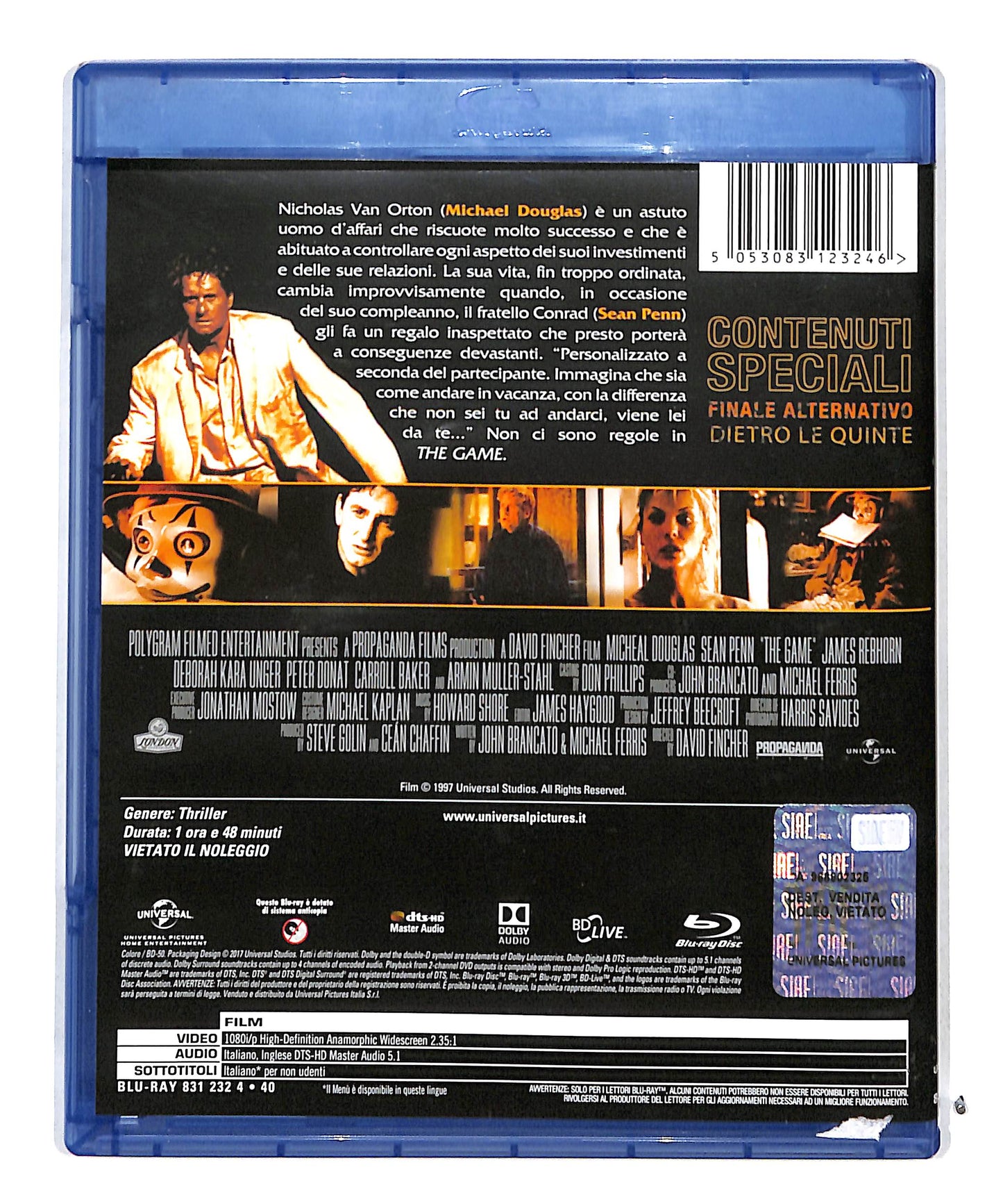 EBOND The Game BLURAY DB711643
