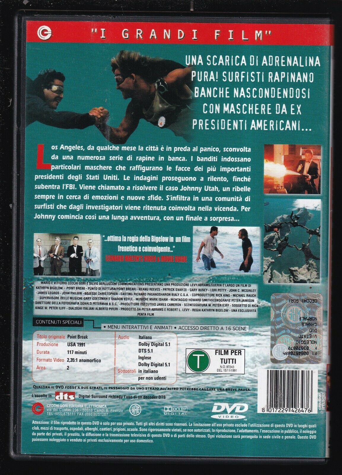 EBOND Point Break DVD DB711828