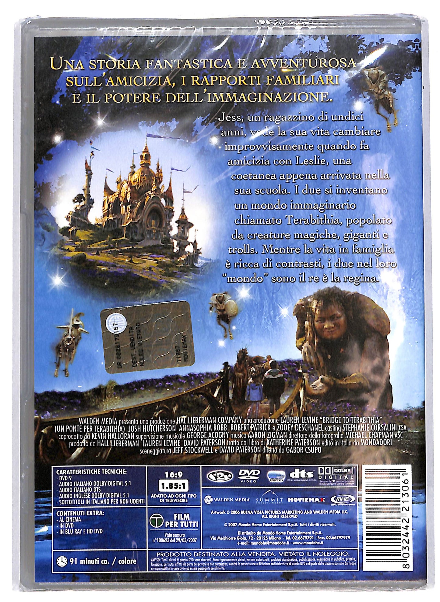 EBOND Un ponte per Terabithia DVD DB711839