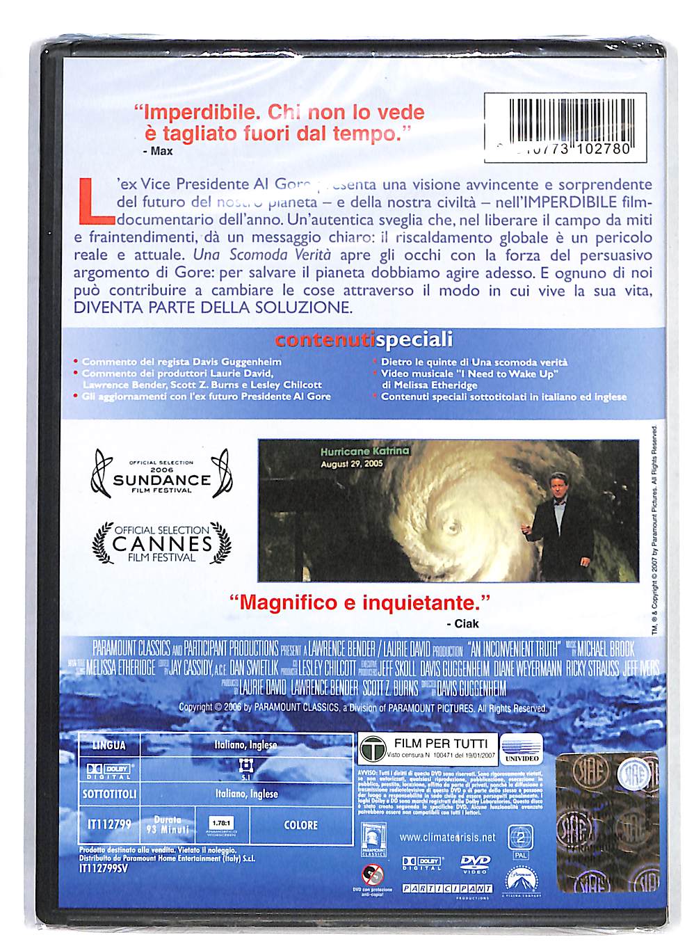 EBOND Una Scomoda Verita DVD DB711853