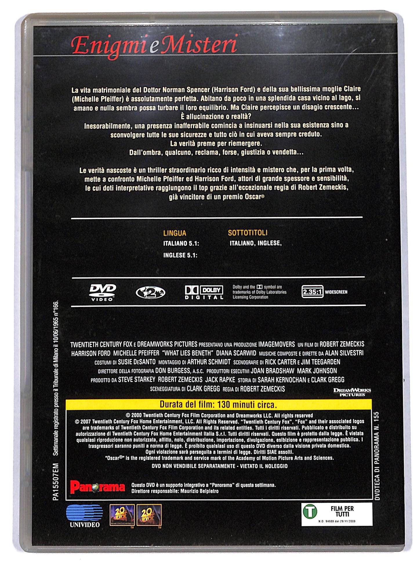 EBOND Le verita nascoste EDITORIALE DVD DB711854