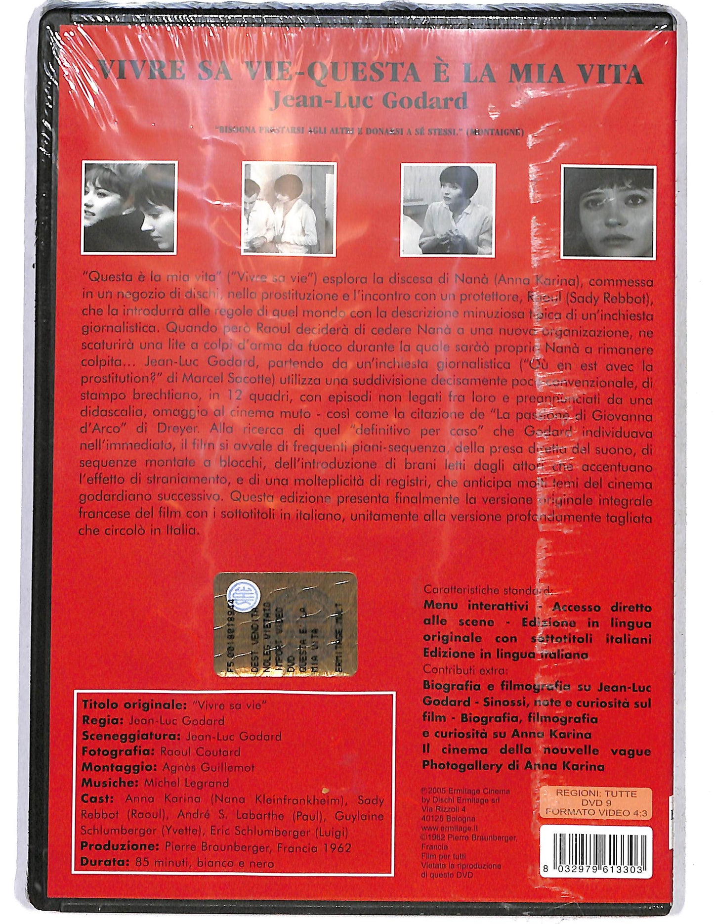 EBOND Vivre sa vie Questa e la mia vita DVD DB712145