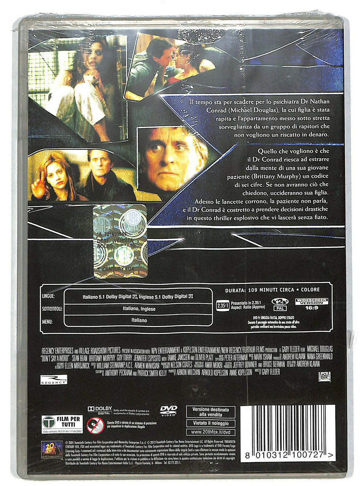 EBOND Don't Say a Word DVD DB712306