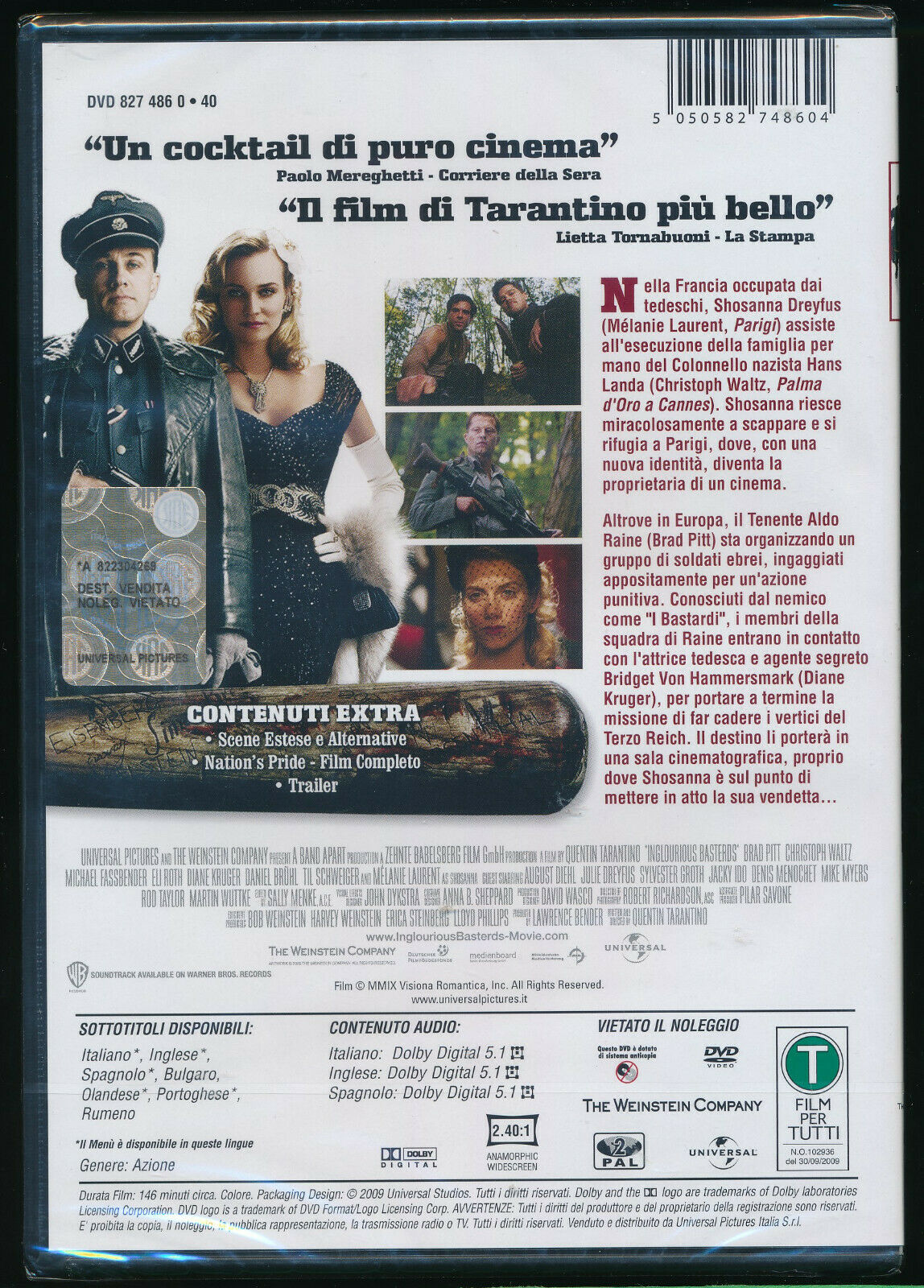 EBOND Bastardi Senza Gloria DVD DB712316