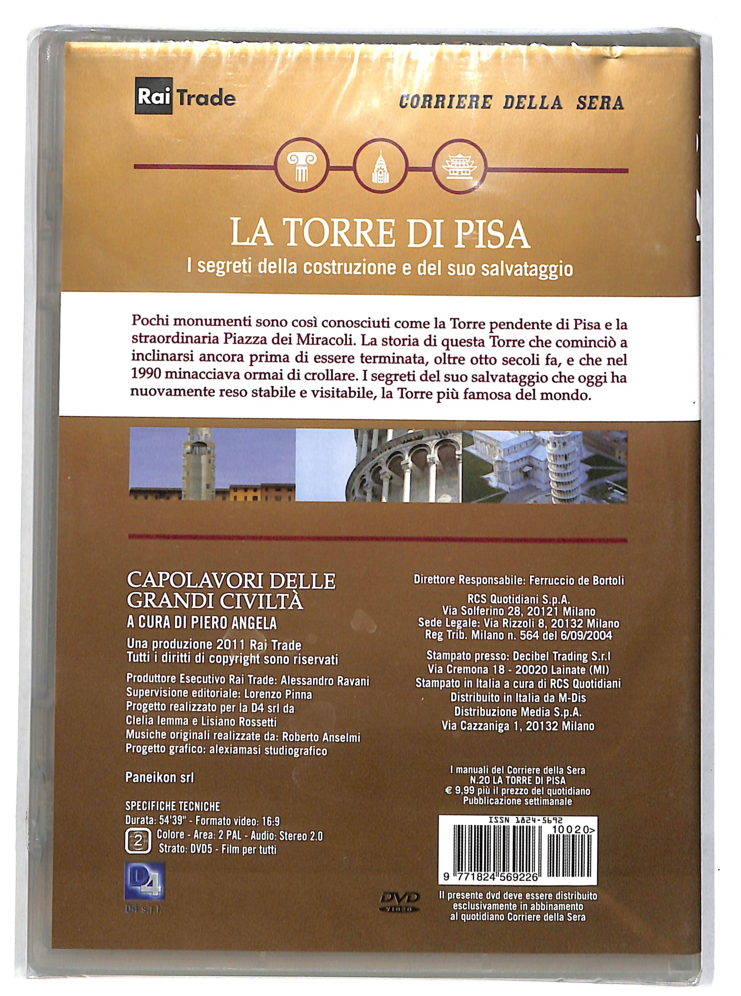 EBOND La torre di Pisa vol 20 EDITORIALE DVD DB712356