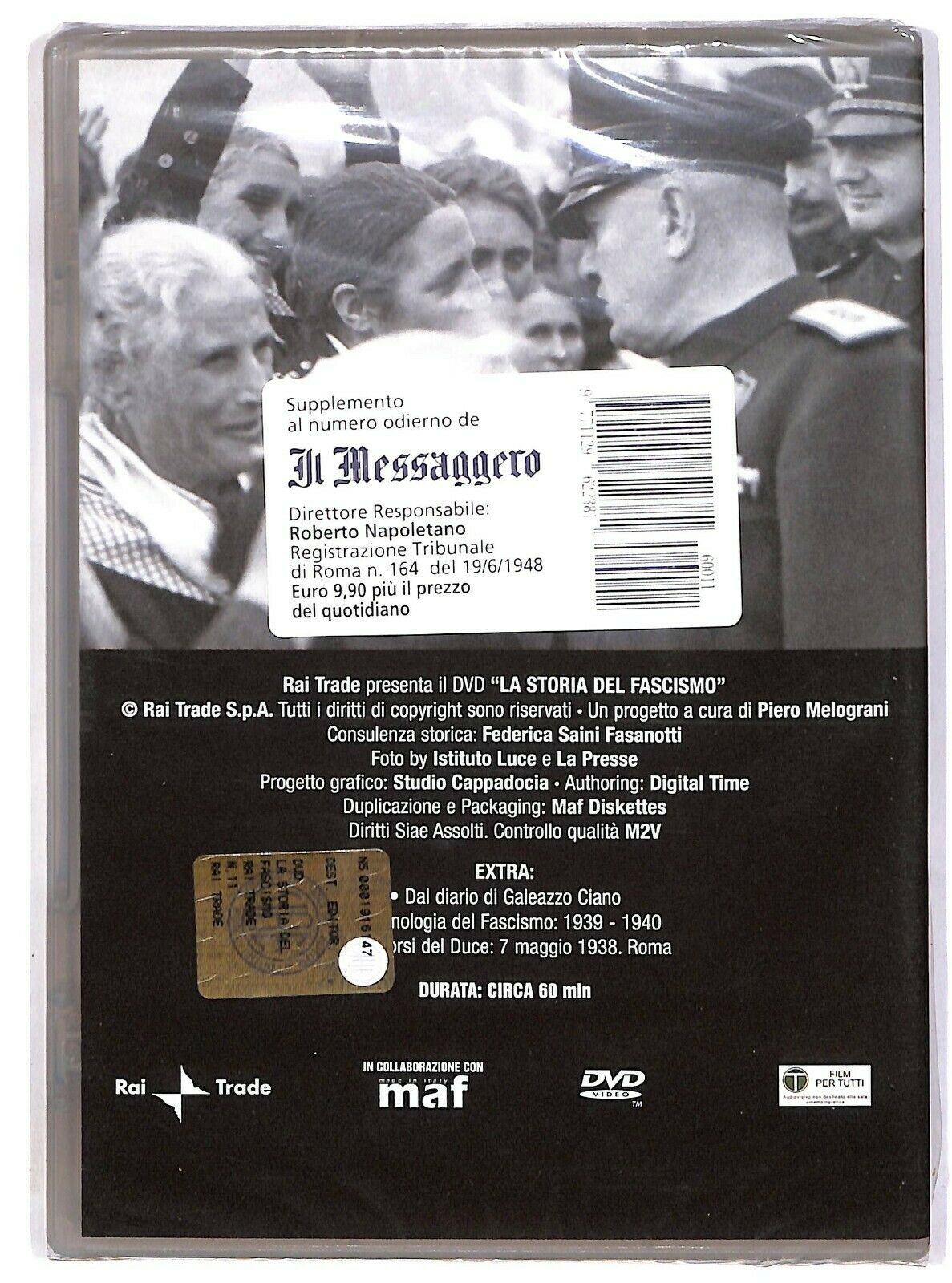 EBOND La Storia Del Fascismo Vol.11: La Seconda Guerra Mondiale 1941 DVD DB712365