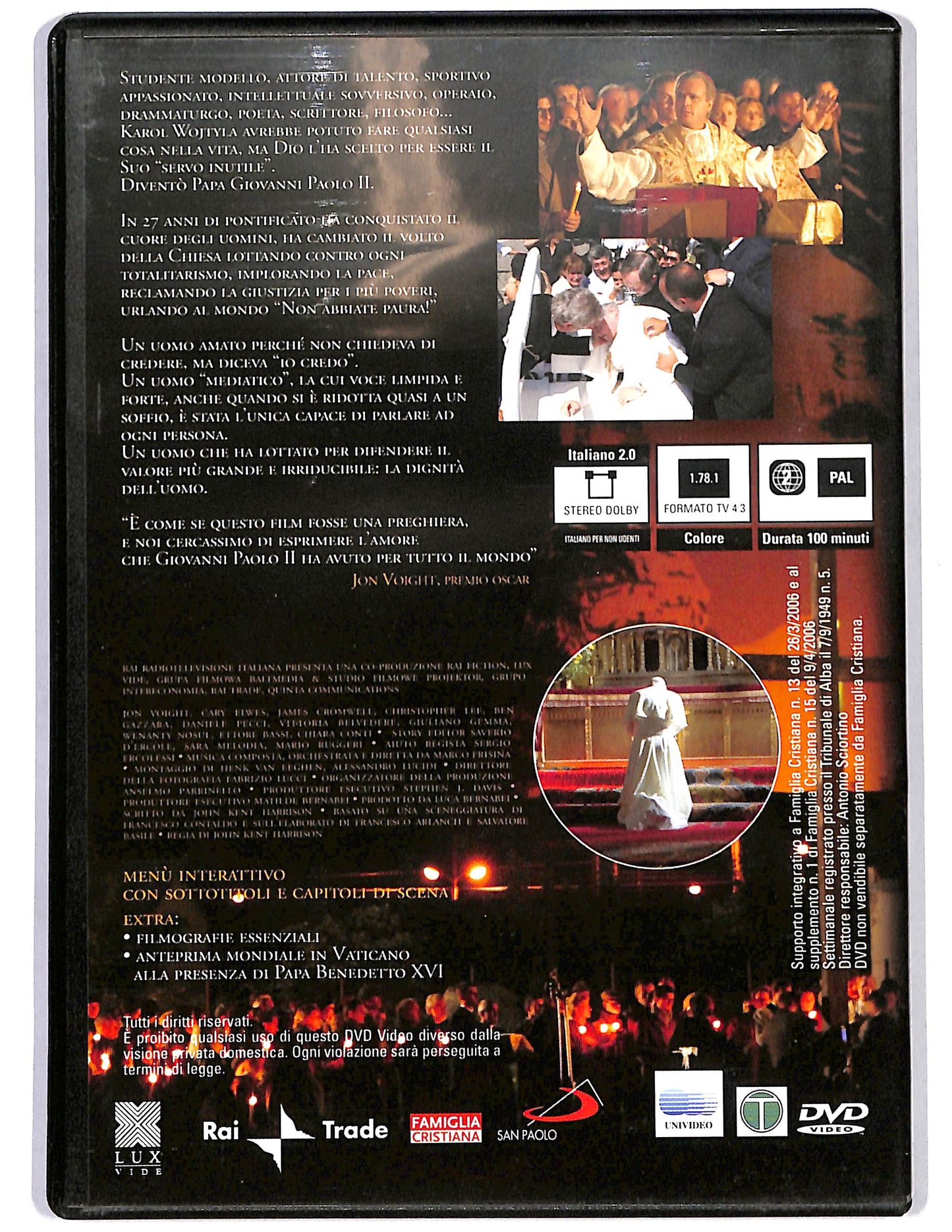 EBOND Giovanni Paolo II prima parte EDITORIALE DVD DB712616