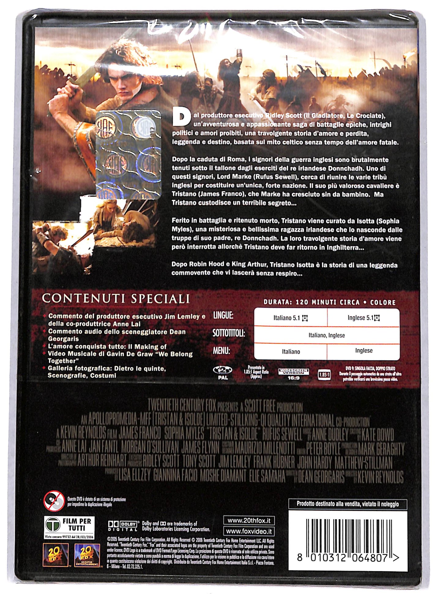 EBOND Tristano e isotta DVD DB712649