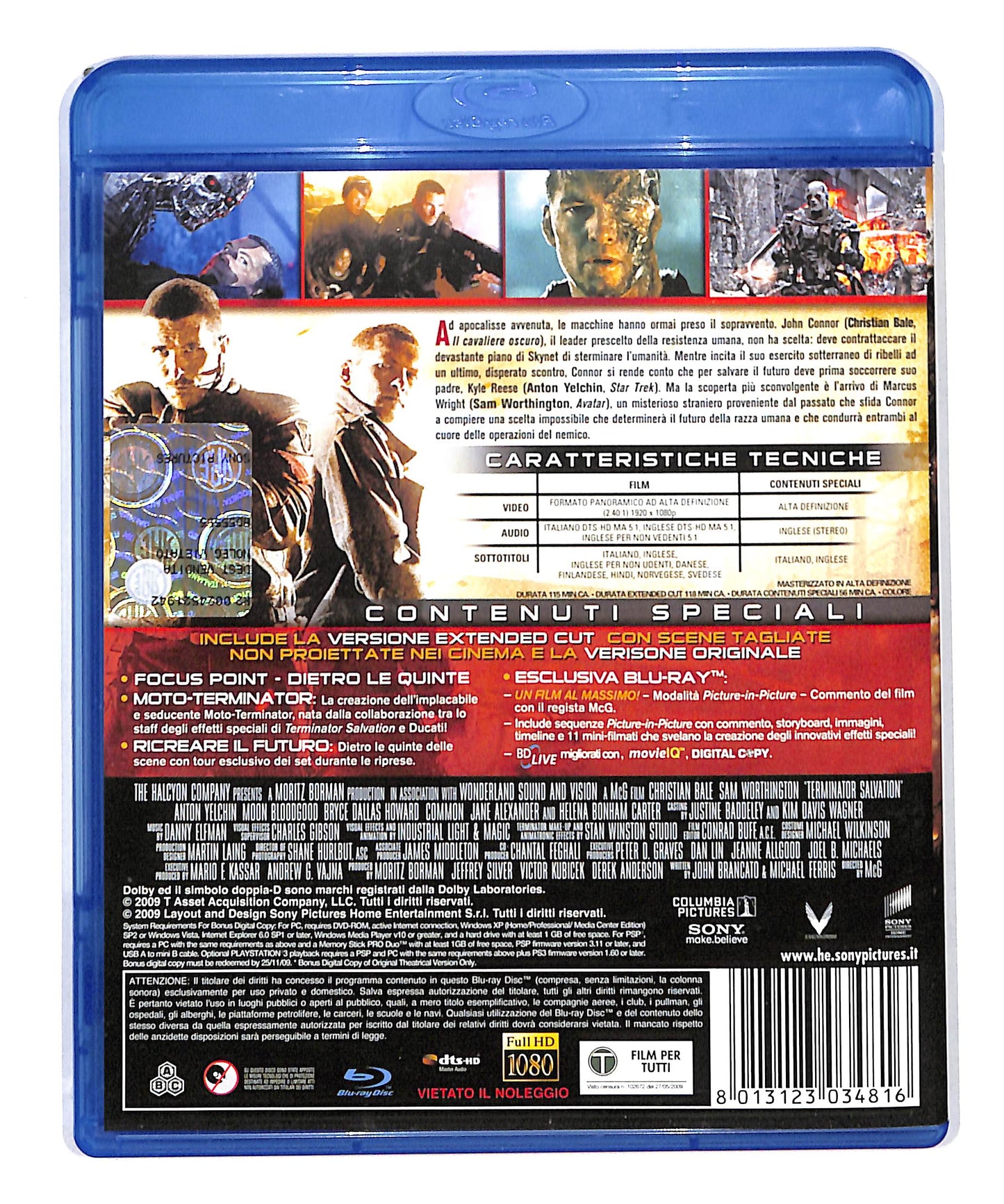 EBOND Terminator Salvation Extended Cut BLURAY DB712713
