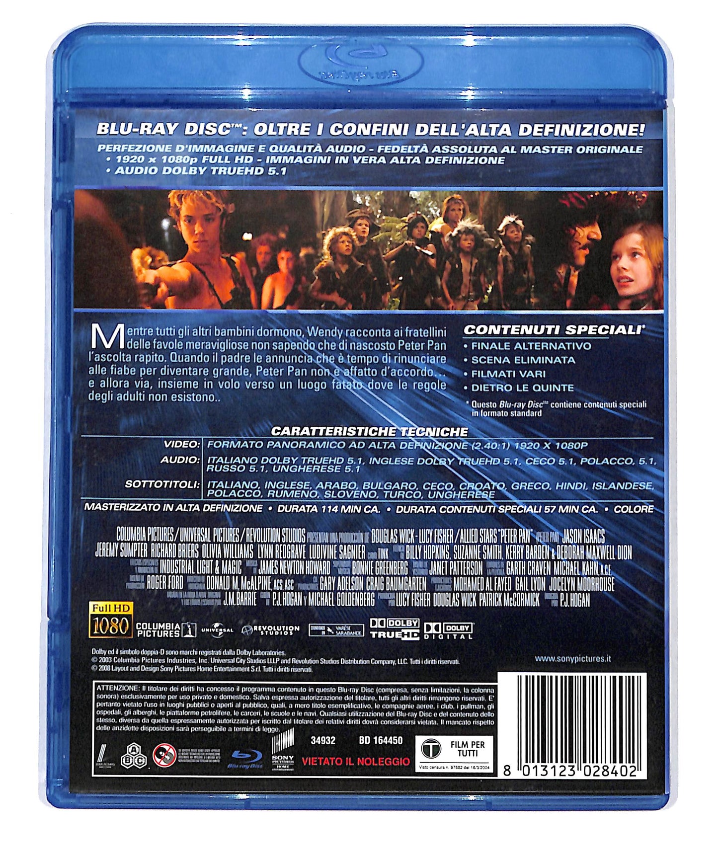 EBOND Peter Pan BLURAY DB712722