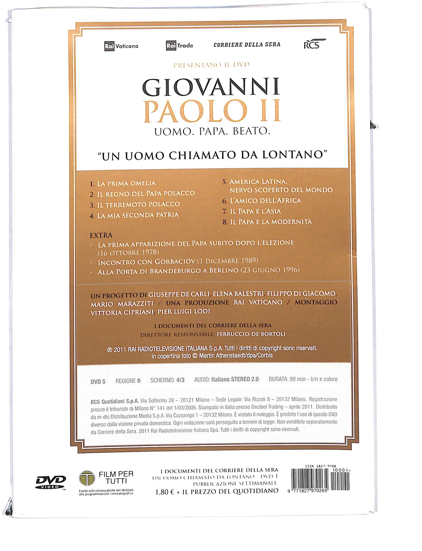 EBOND Giovanni Paolo II VOL.1 EDITORIALE DVD DB712737