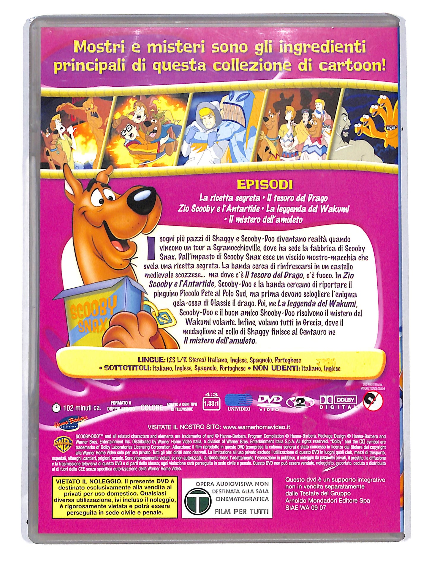 EBOND Le nuove avventure di Scooby-doo la ricetta segreta DVD DB712760