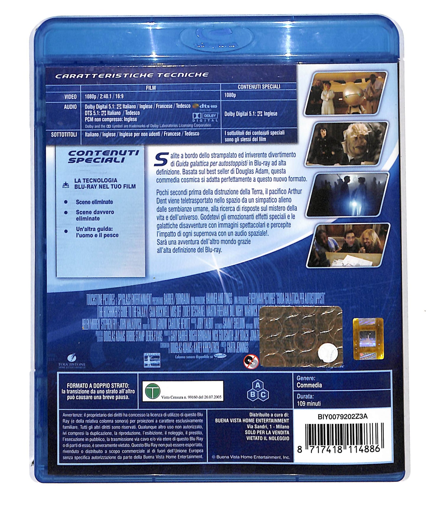 EBOND Guida galattica per autostoppisti BLURAY DB712905