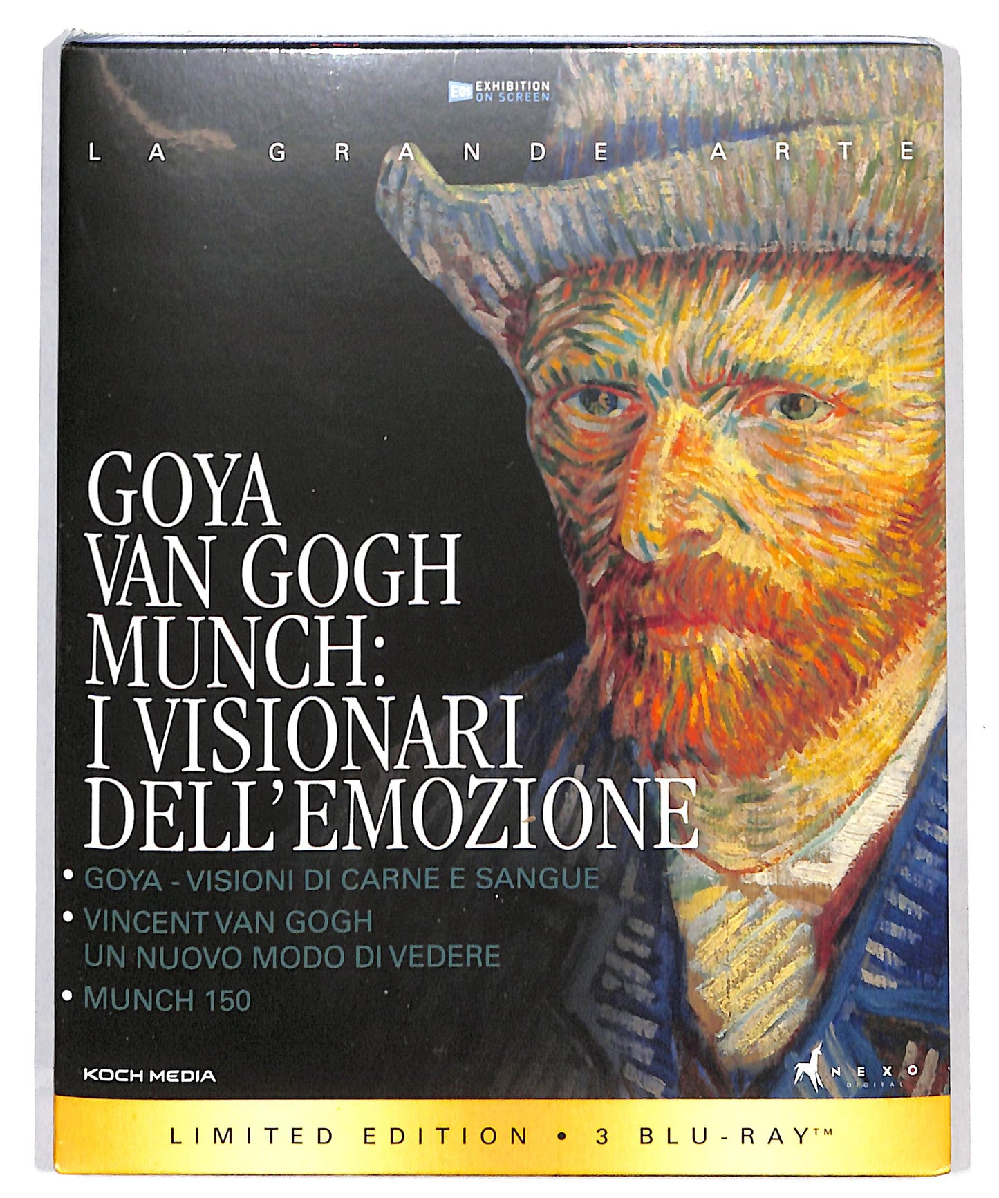 EBOND Goya Van Gogh Muunch - i Visionari Dell'Emozione 3 Dischi BLURAY DB712906