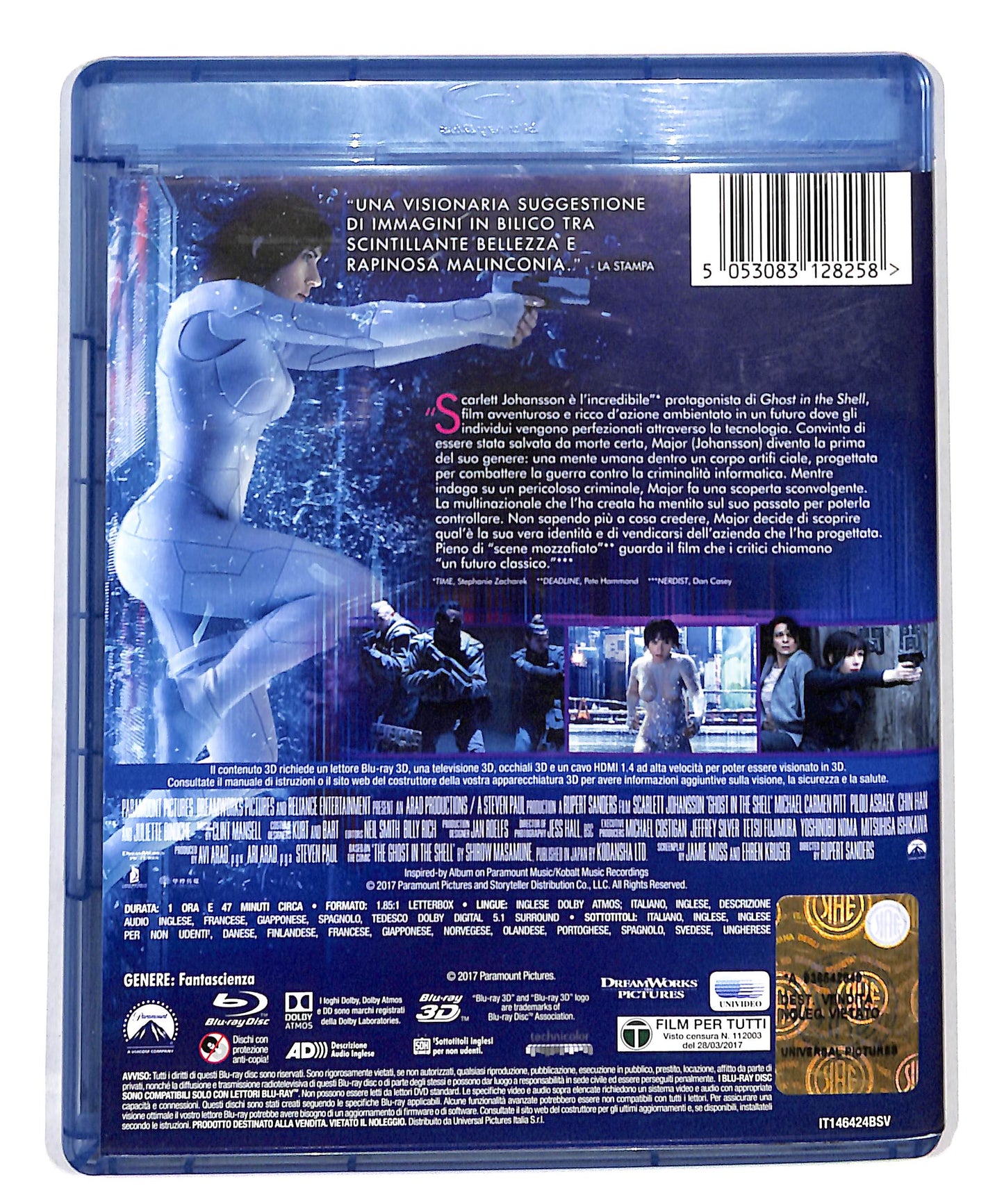 EBOND Ghost In The Shell BLURAY 3D + BLURAY DB712924