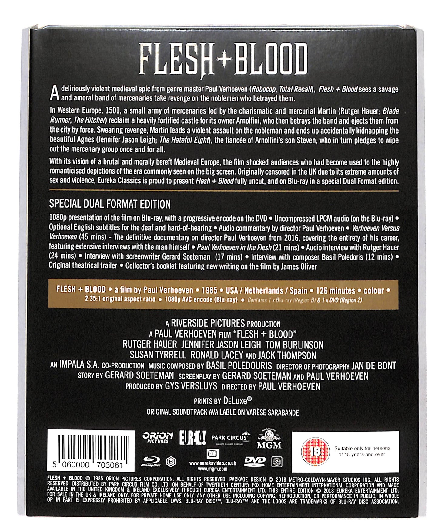 EBOND Flesh+Blood + DVD BLURAY DB712939