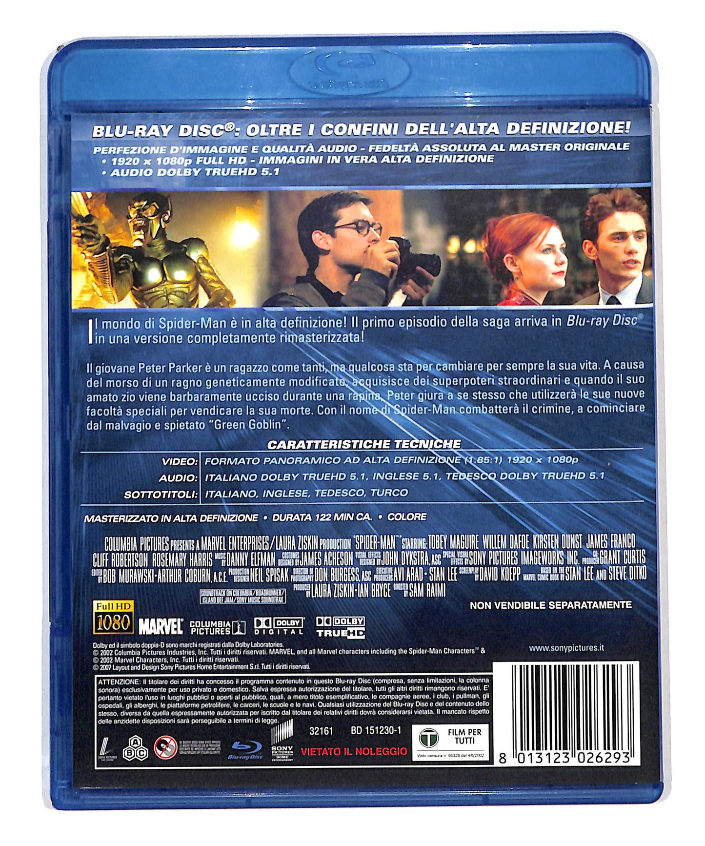 EBOND Spider-Man BLURAY DB712948