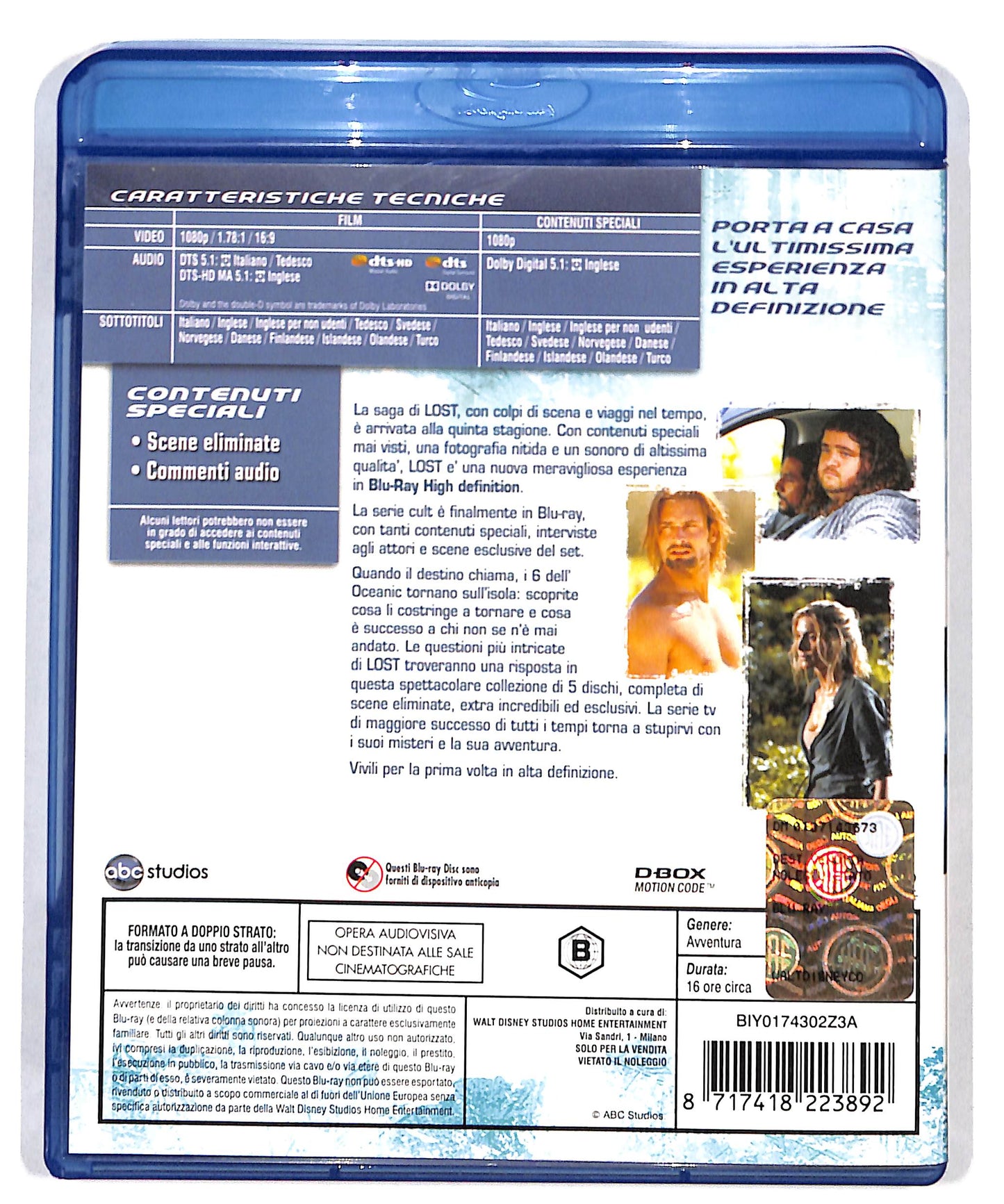 EBOND Lost La Quinta Stagione Completa BLURAY DB712953