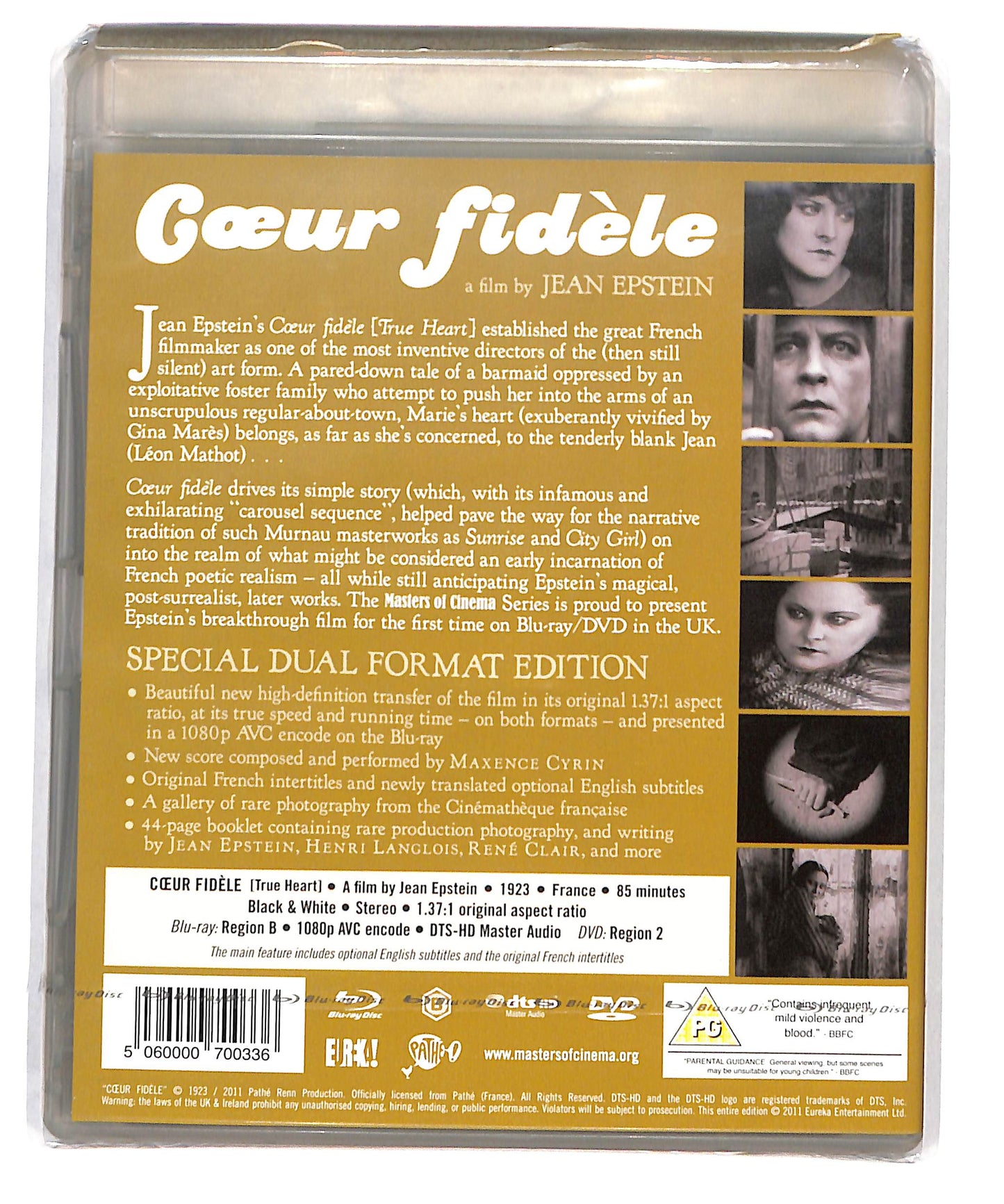EBOND Coeur Fidele + dvd Edizione: Regno Unito BLURAY DB712955
