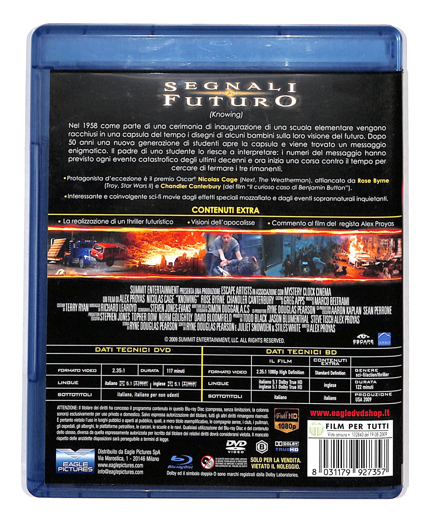EBOND Segnali dal Futuro BLURAY DB712957
