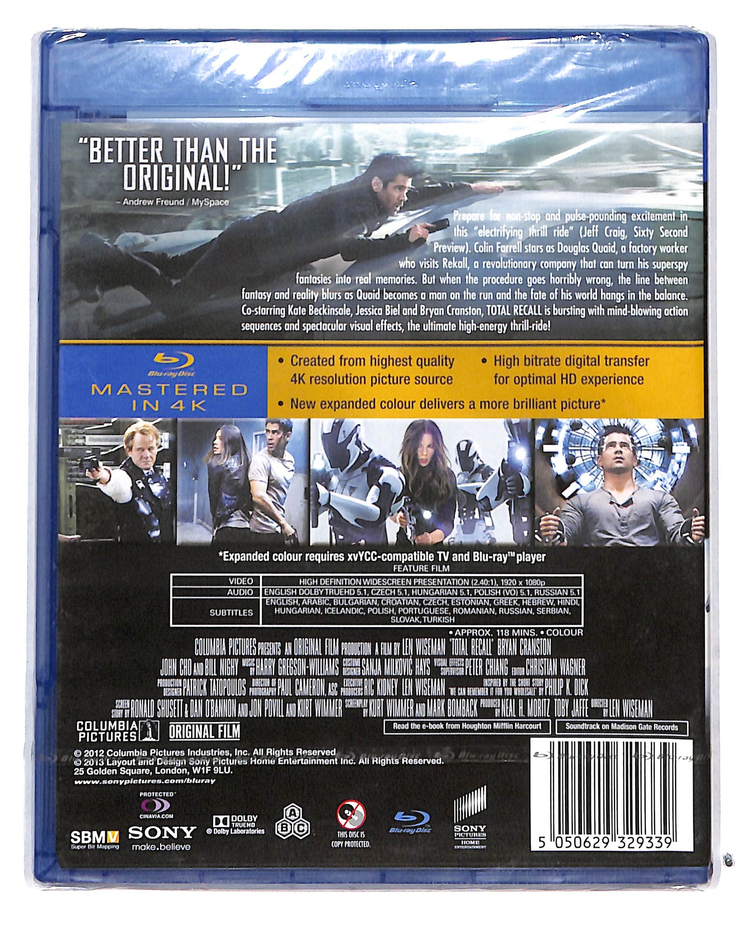 EBOND Total Recall Extended Director'S Cut Edizione UK BLURAY DB713207