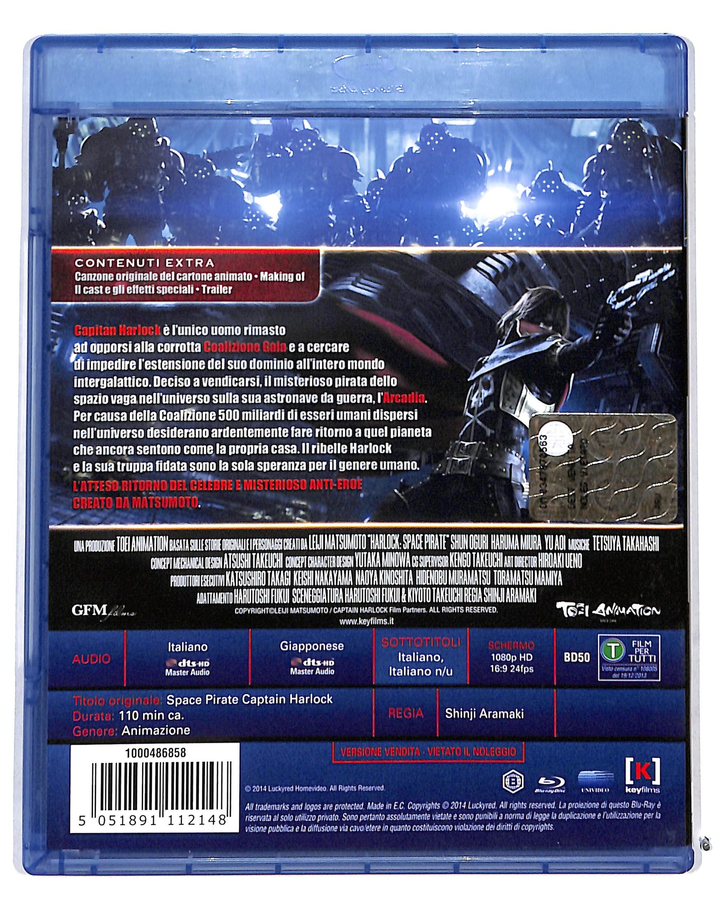 EBOND Capitan Harlock BLURAY DB713210