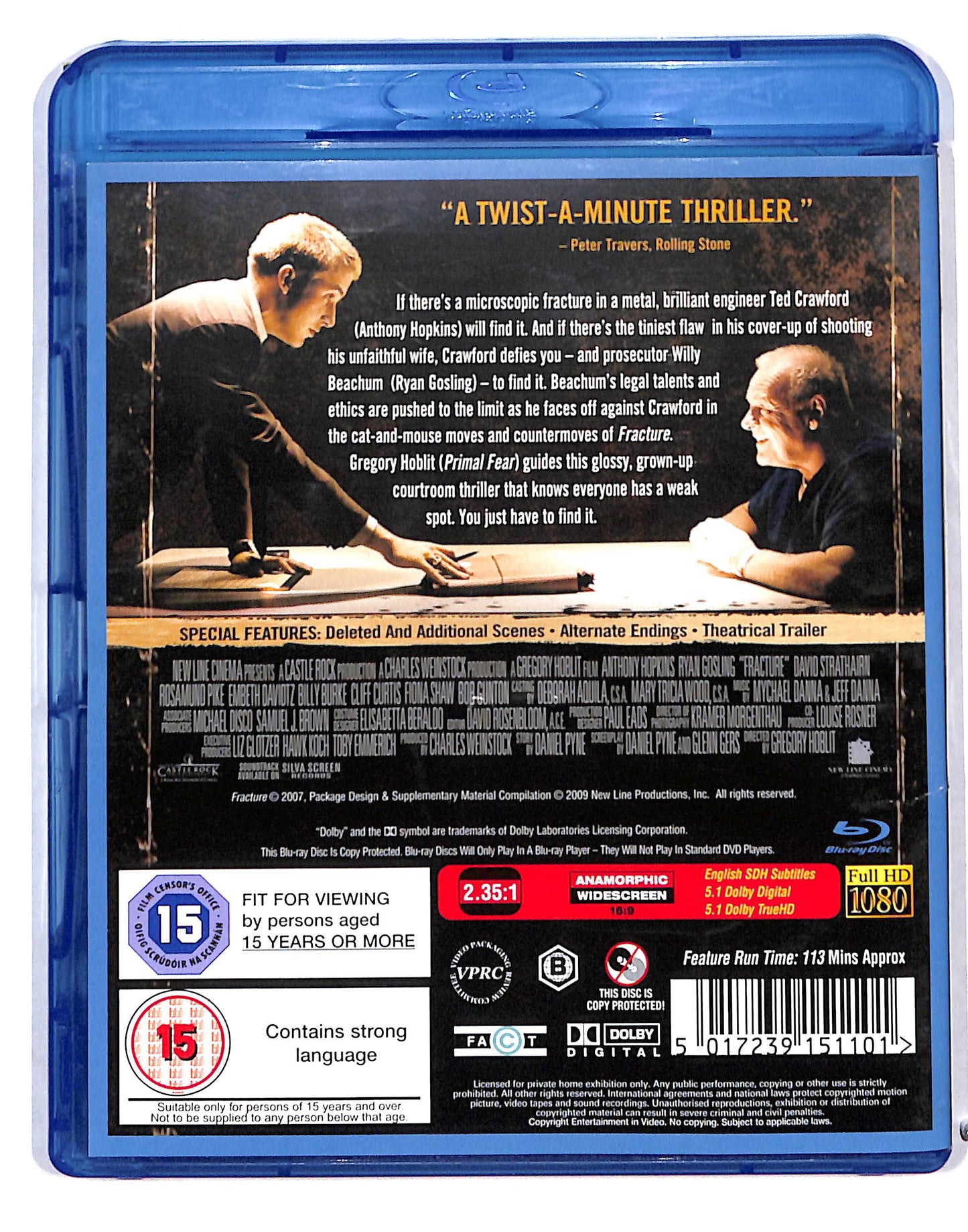EBOND Fracture Edizione: Regno Unito BLURAY DB713224