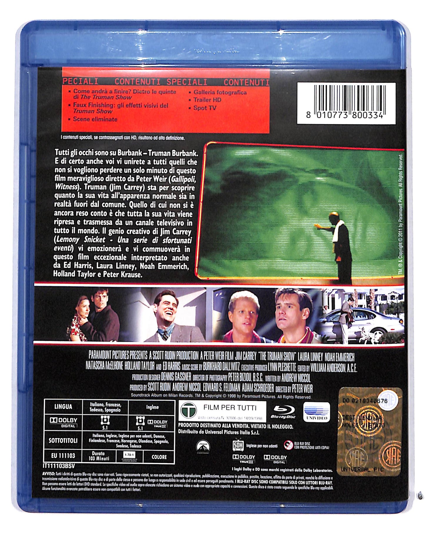 EBOND The Truman Show BLURAY  BLURAY DB713228
