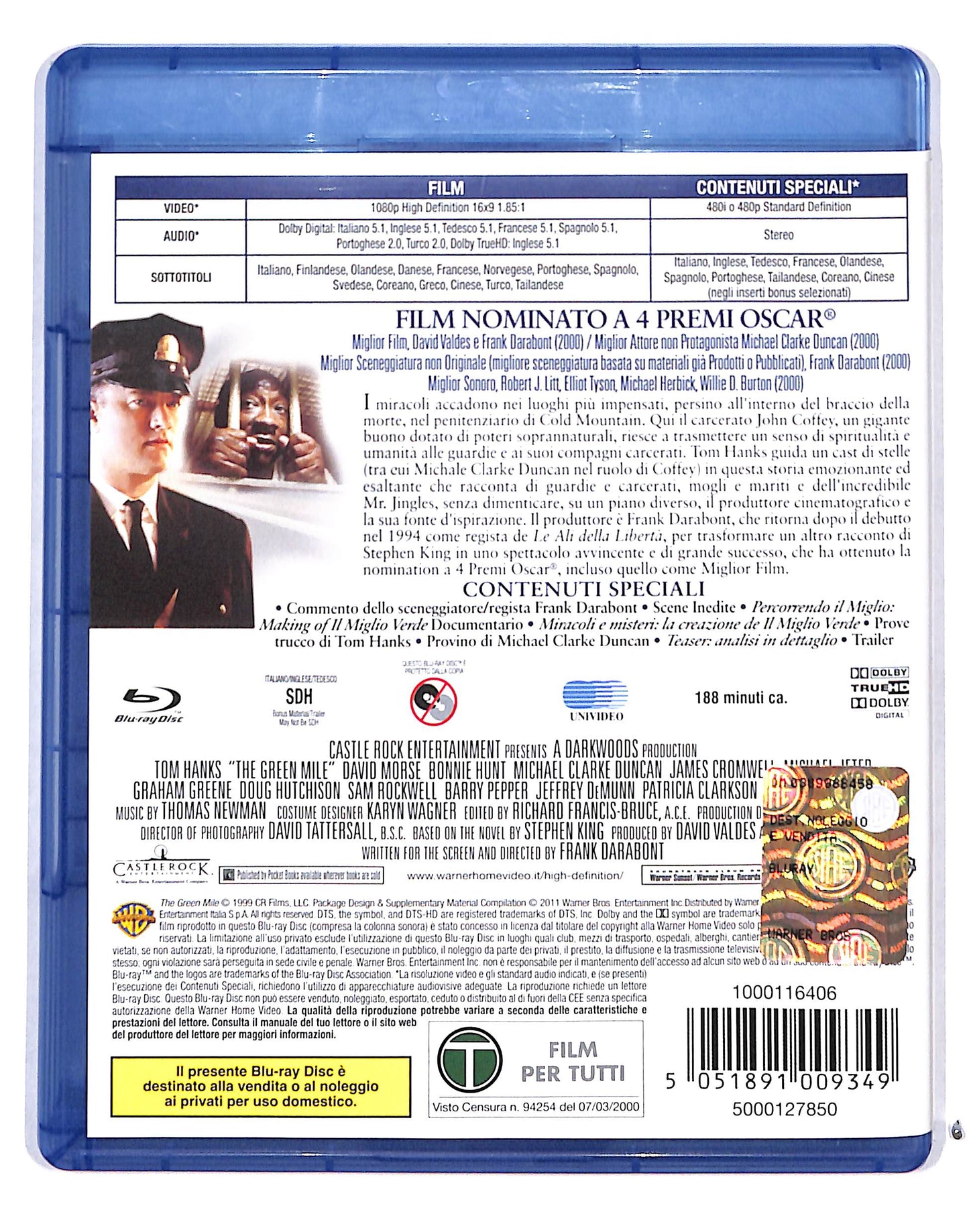 EBOND IL Miglio Verde - Heroes Collection BLURAY DB713231