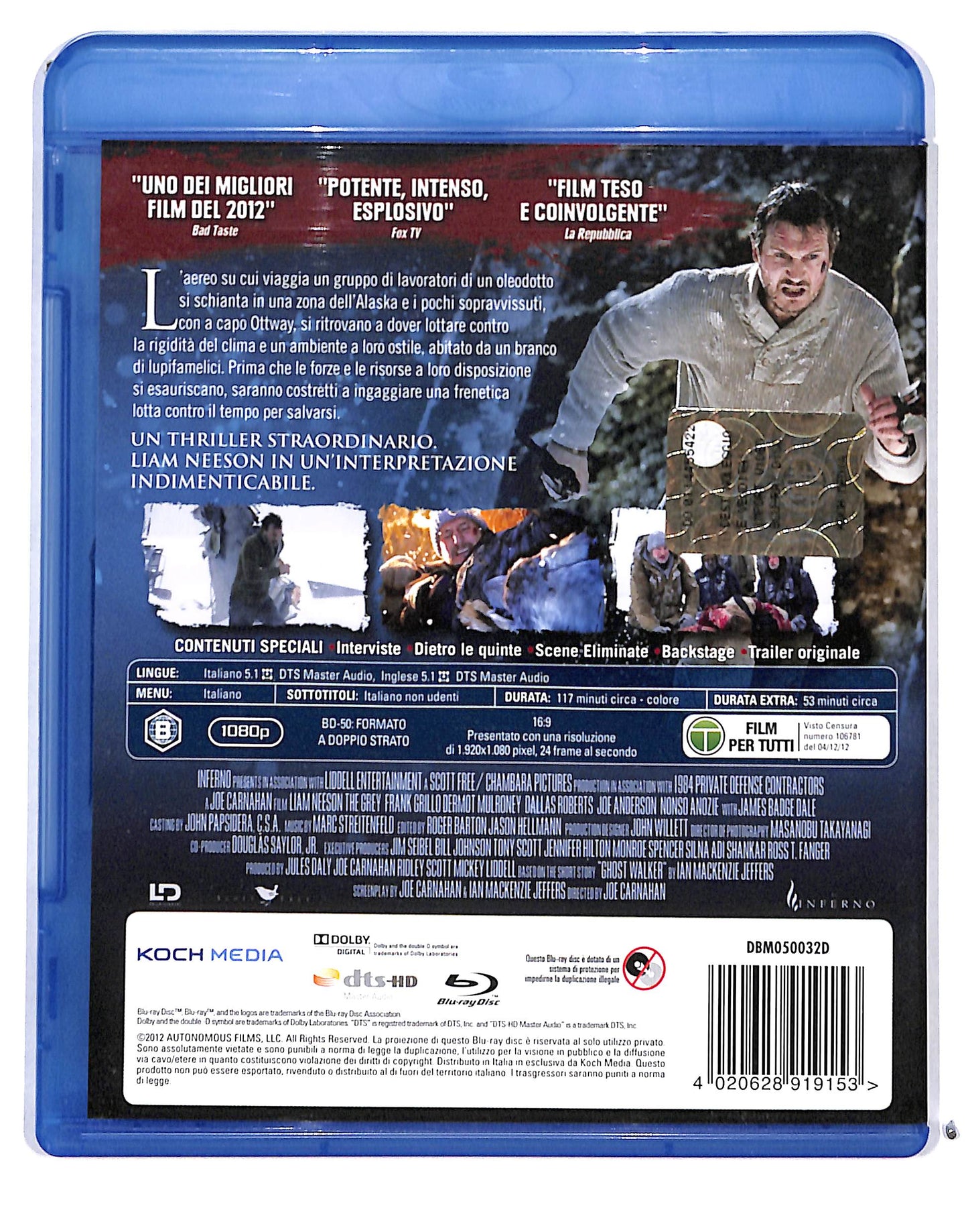 EBOND The Grey BLURAY BLURAY DB713238
