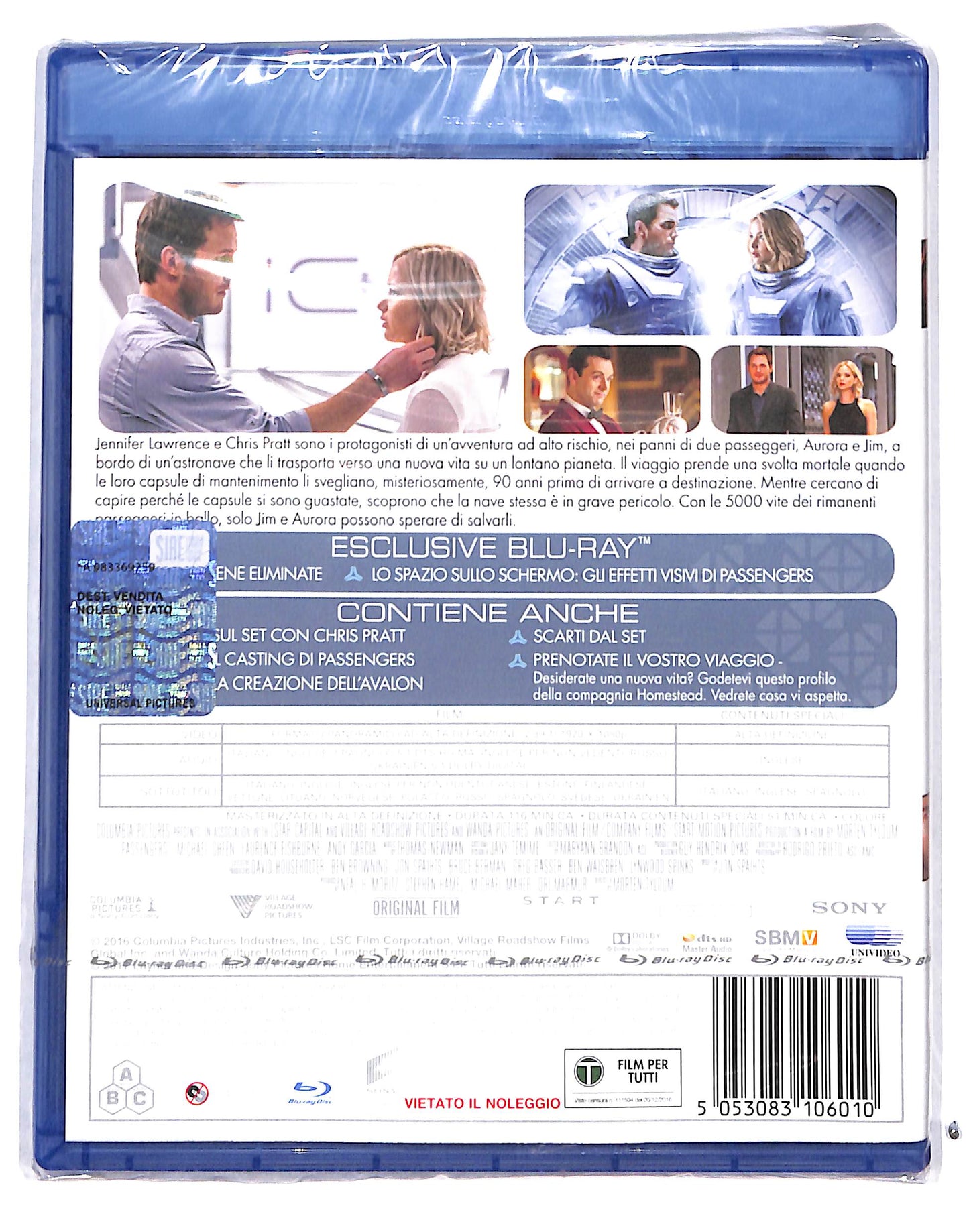 EBOND Passengers BLURAY BLURAY DB713239