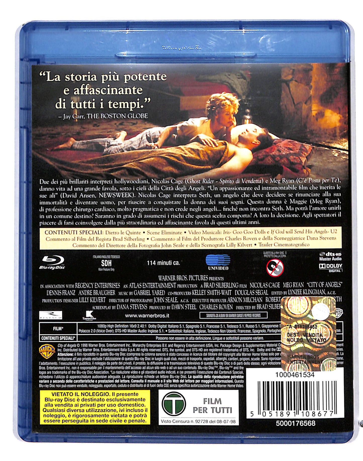 EBOND City of angels La citta degli angeli BLURAY DB713249
