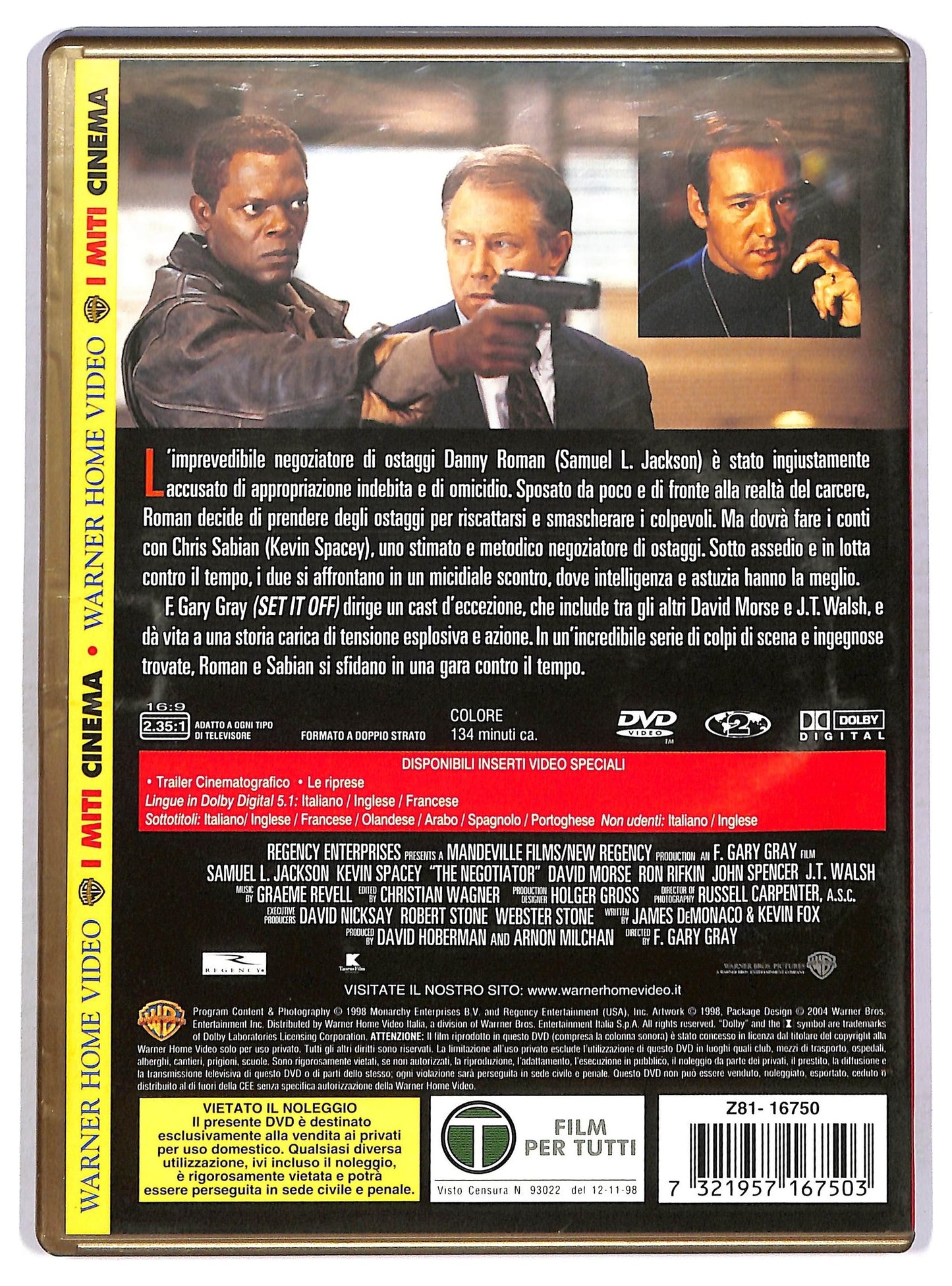 EBOND Il negoziatore DVD DB713403