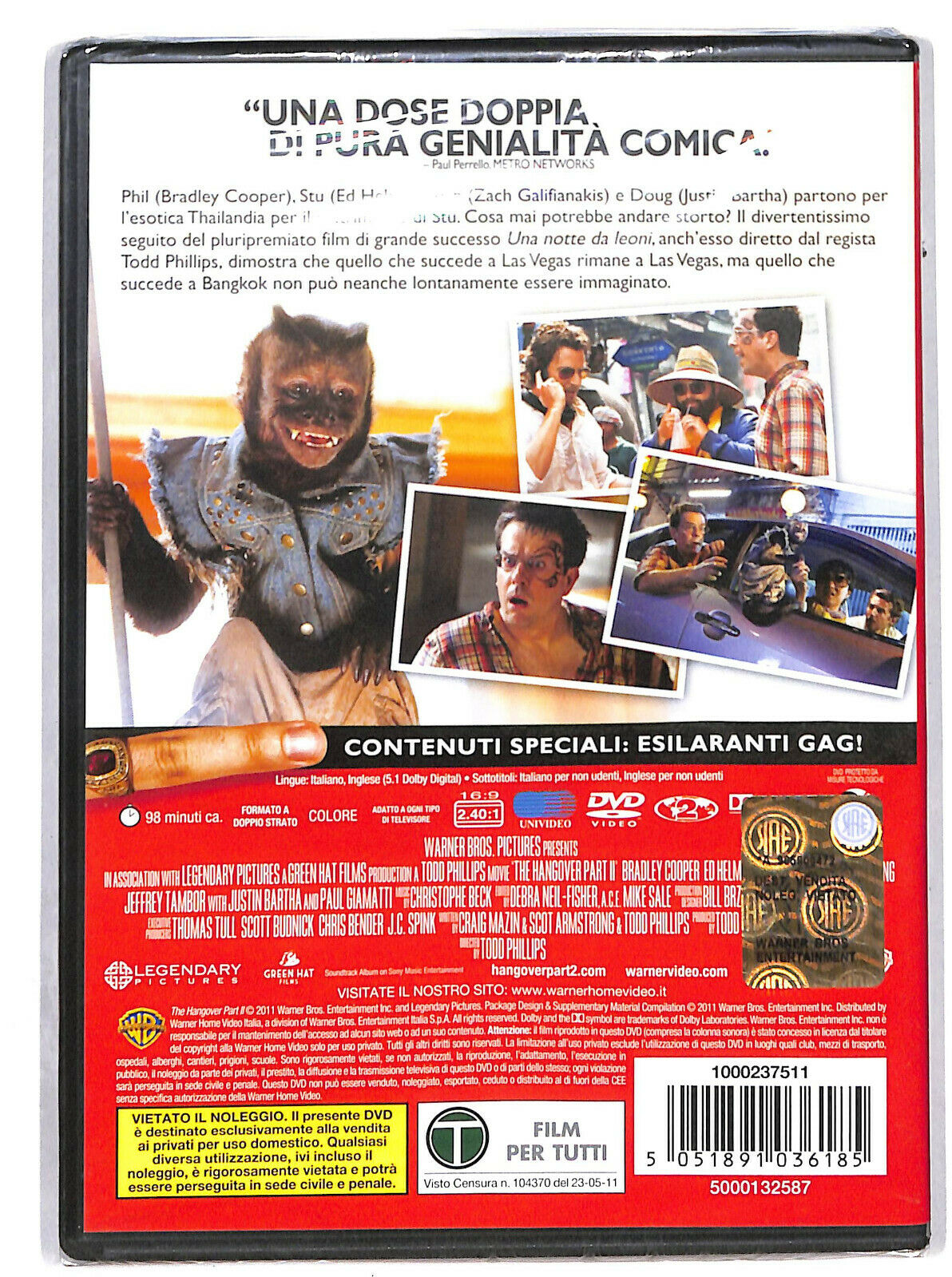 EBOND Una Notte Da Leoni 2 DVD DB713457