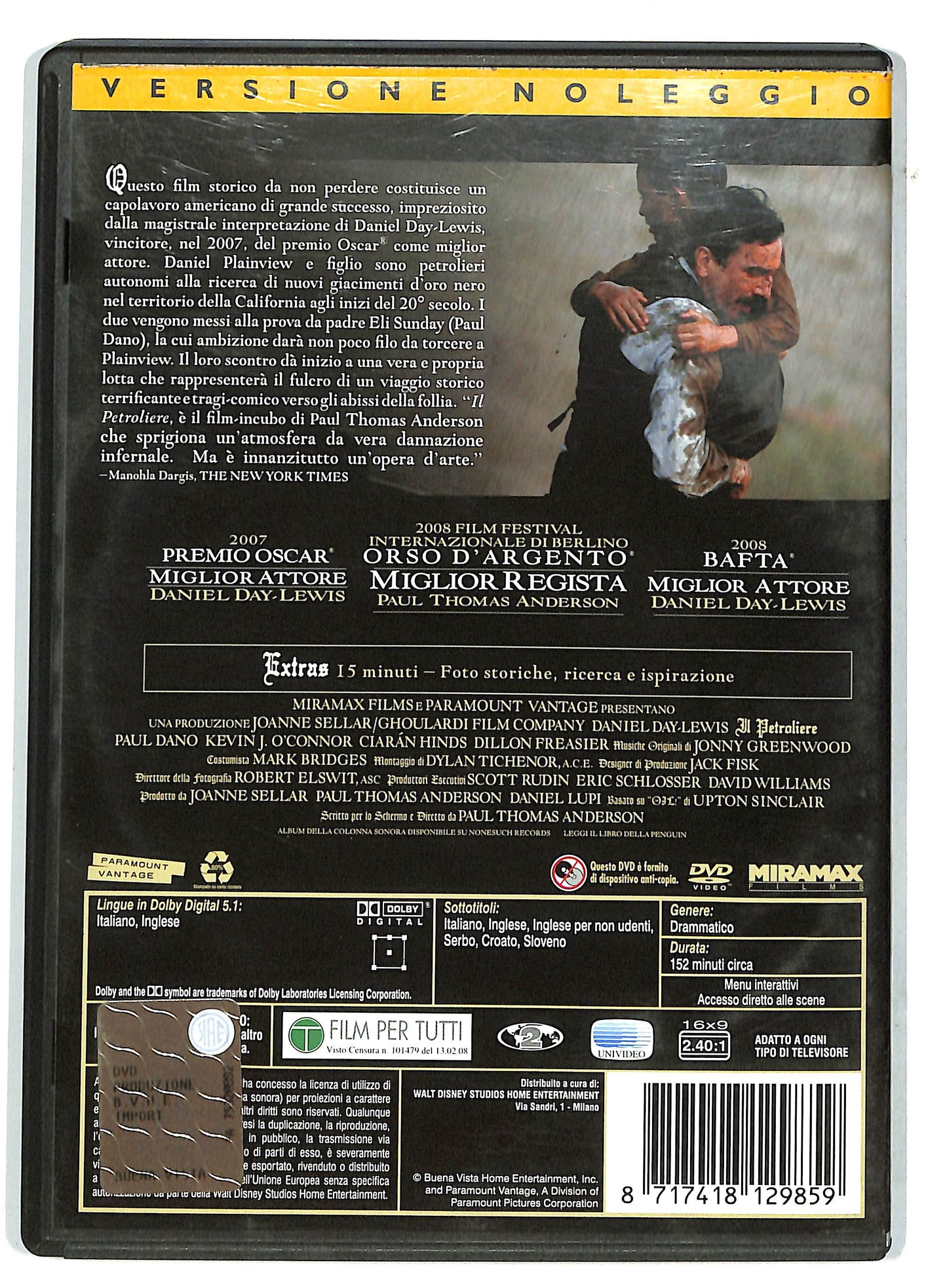 EBOND Il petroliere NOLEGGIO DVD DB713458