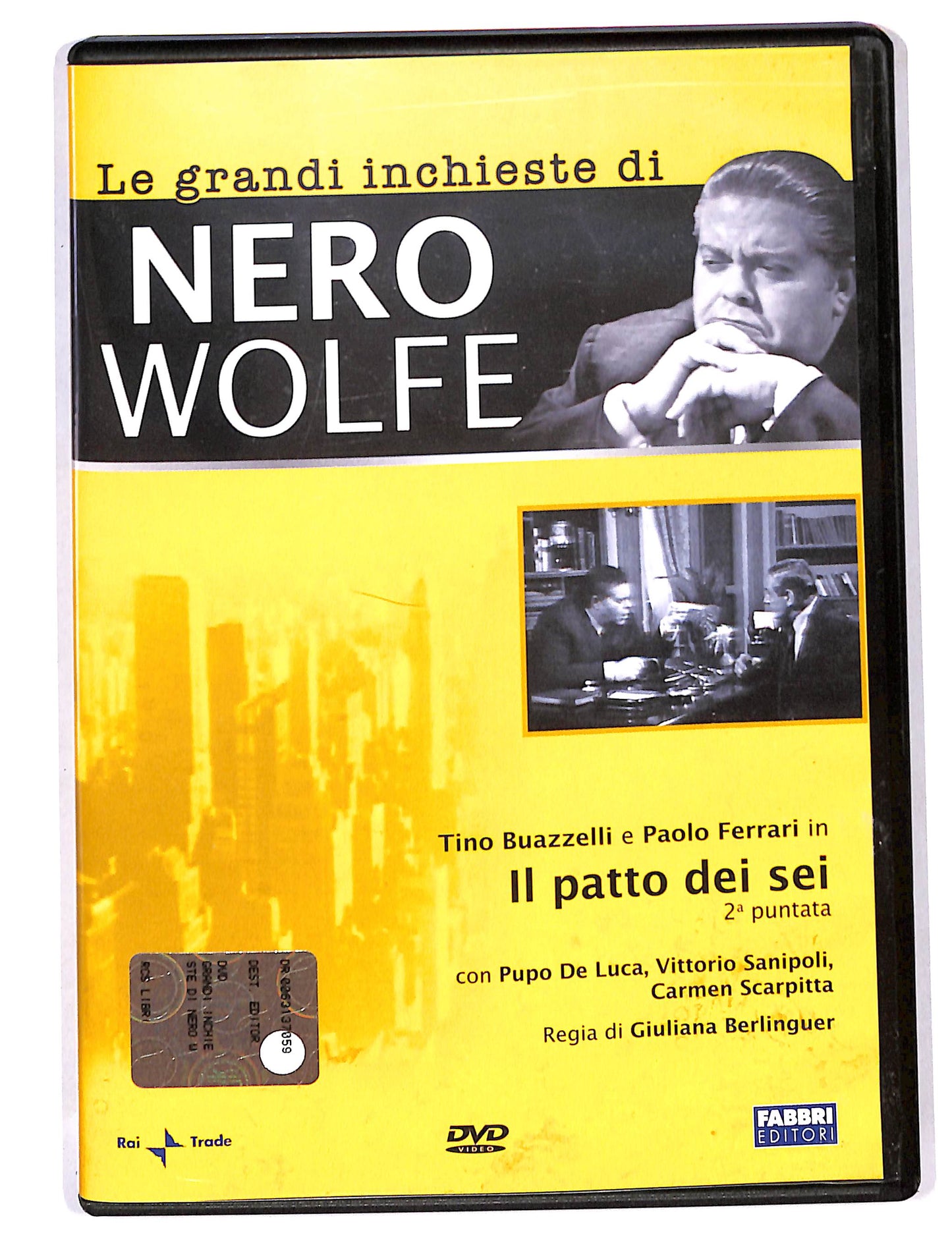 EBOND Le Grandi inchieste di Nero Wolfe - il patto dei sei 2 puntata DVD DB713610