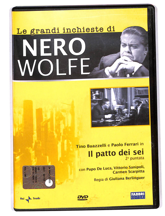 EBOND Le Grandi inchieste di Nero Wolfe - il patto dei sei 2 puntata DVD DB713610
