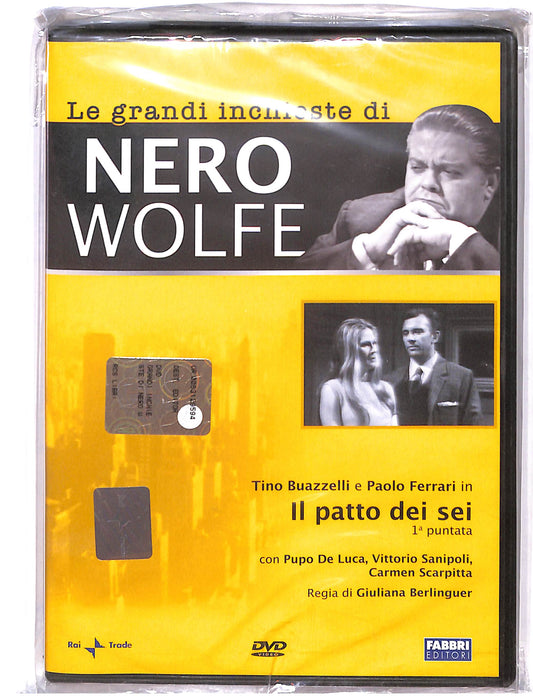 EBOND Nero Wolfe Il patto dei sei 1 puntata DVD DB713611