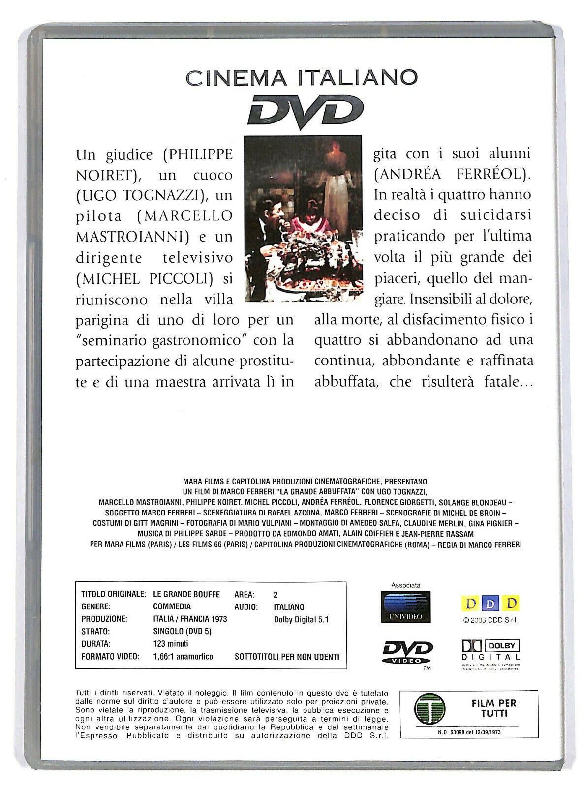 EBOND La Grande Abbuffata Vol21 Editoriale EDITORIALE DVD DB713653
