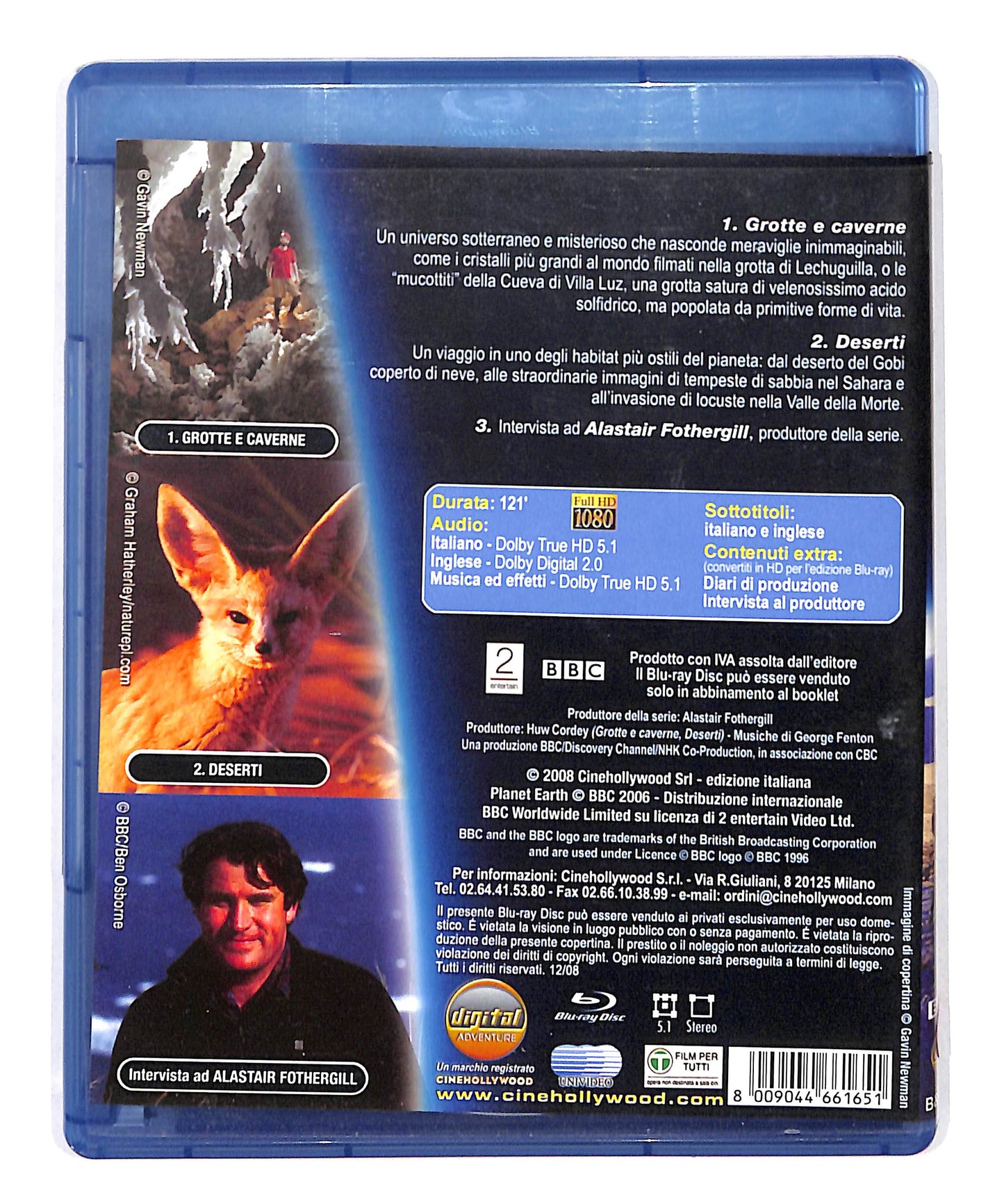 EBOND Pianeta Terra - deserti e caverne BLURAY DB713711