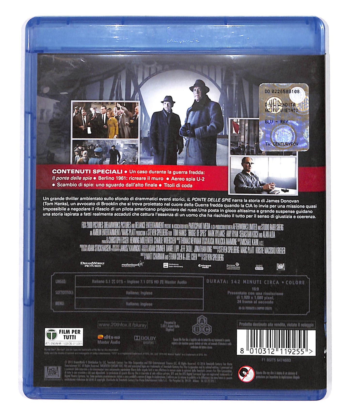 EBOND Il Ponte Delle Spie BLURAY DB713714