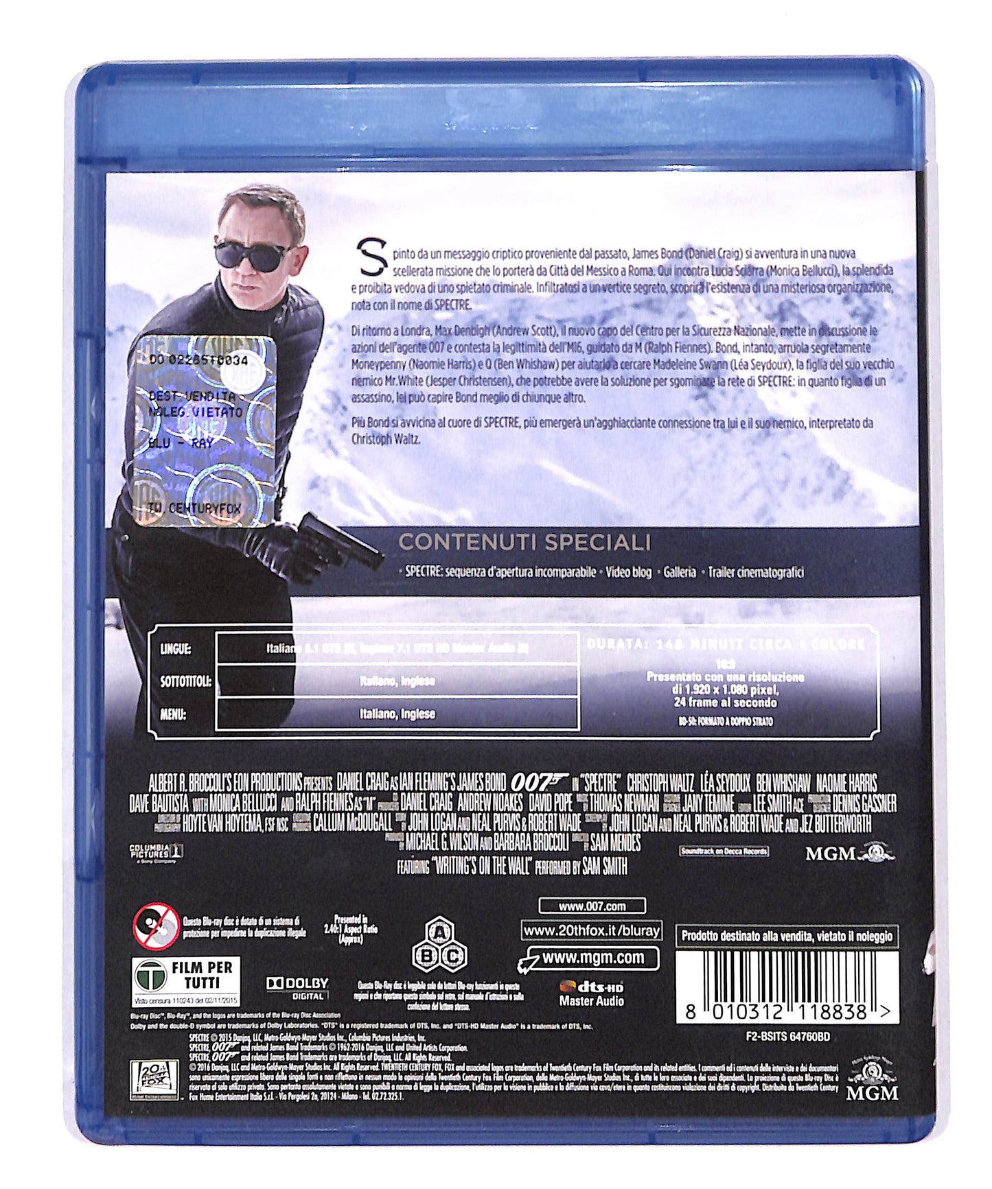 EBOND Spectre BLURAY DB713718