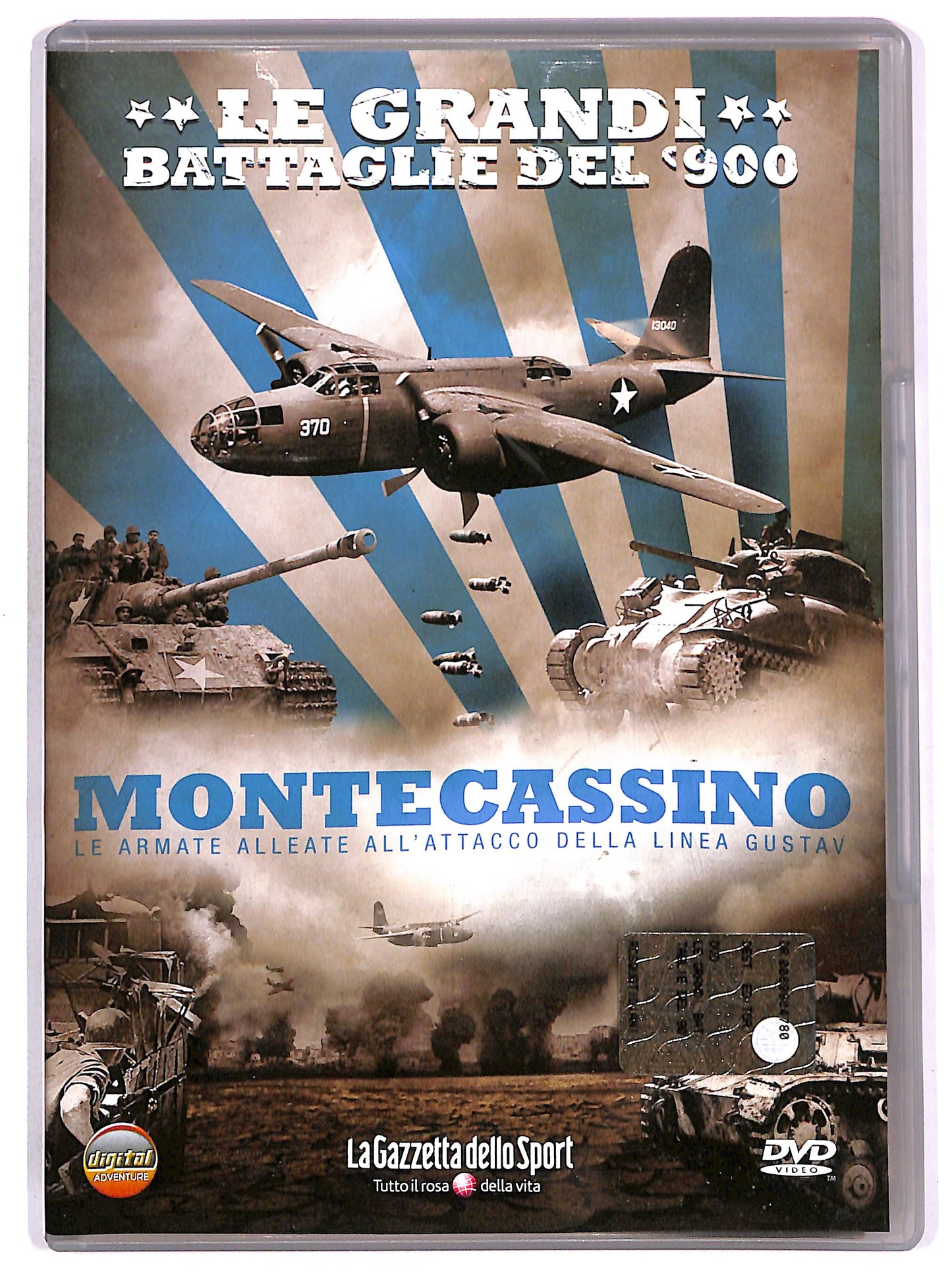 EBOND Le grandi battaglie del '900 - Montecassino 1944 EDITORIALE DVD DB713921