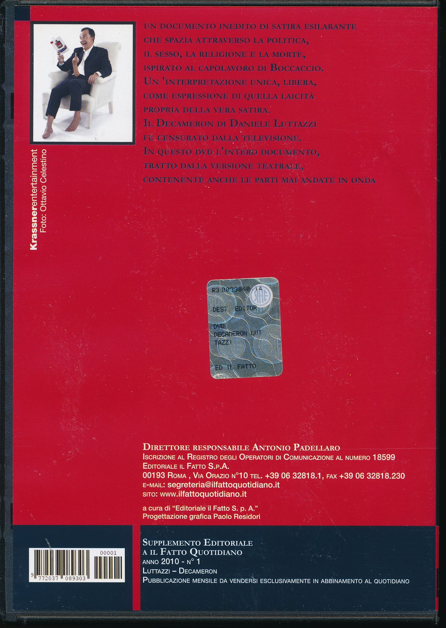 EBOND Decameron: Daniele Luttazzi DVD DB713924