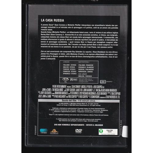 EBOND La Casa Russia - Sean Connery, Michelle Pfeiffer Editoriale DVD DB713929
