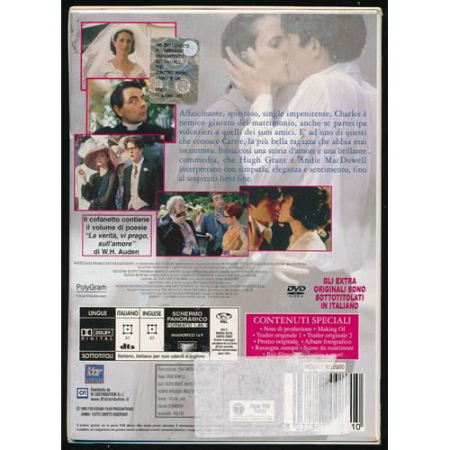 EBOND Quattro Matrimoni e Un Funerale  Edizione Speciale DVD DB713963