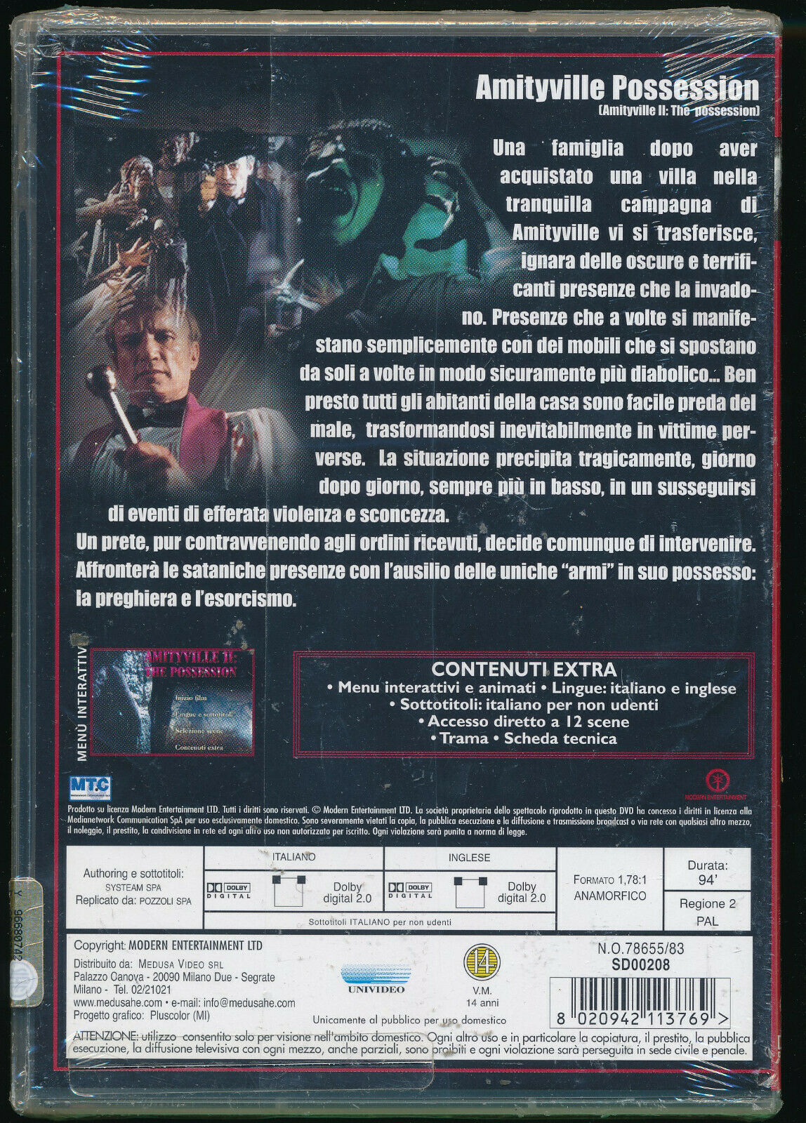 EBOND Amityville Possession DVD DB714204