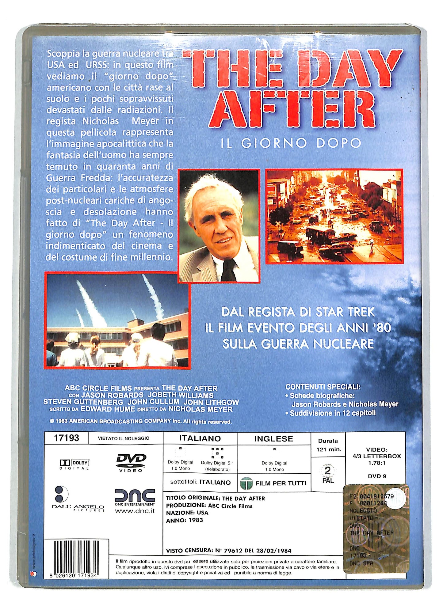 EBOND The Day After - Il giorno dopo DVD DB714246