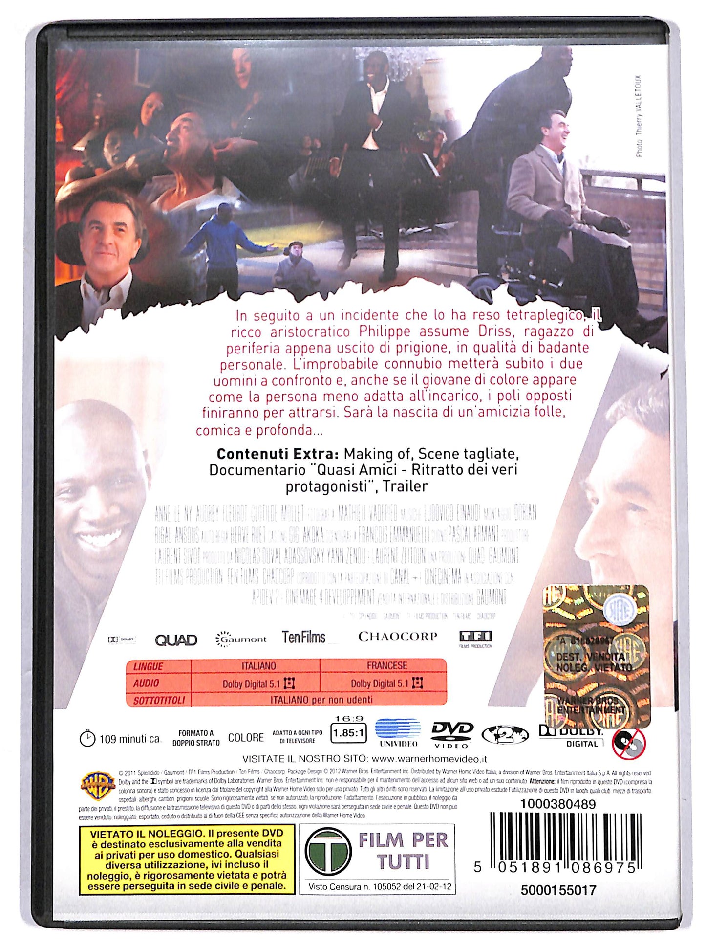 EBOND quasi amici - intouchables DVD DB714250