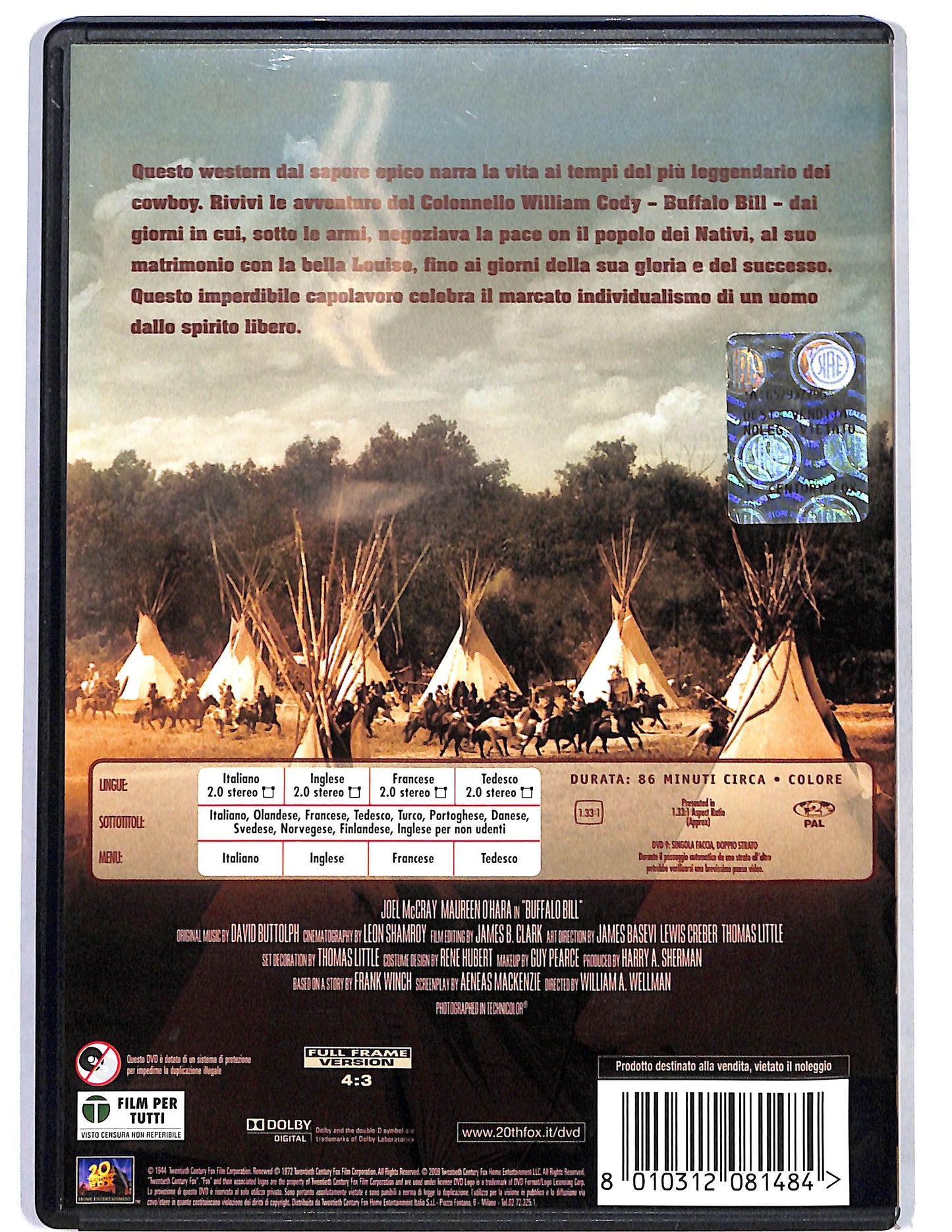 EBOND Buffalo bill DVD DB714352